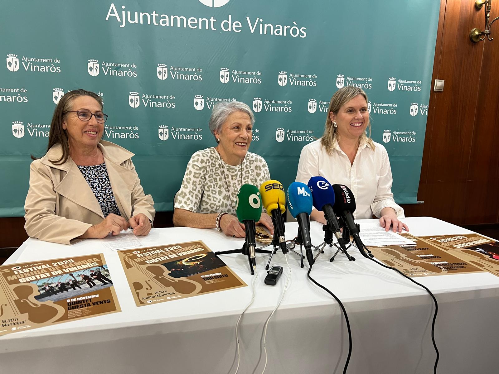 Presentació de la nova edició del Festival de Música de Cambra Ciutat de Vinaròs