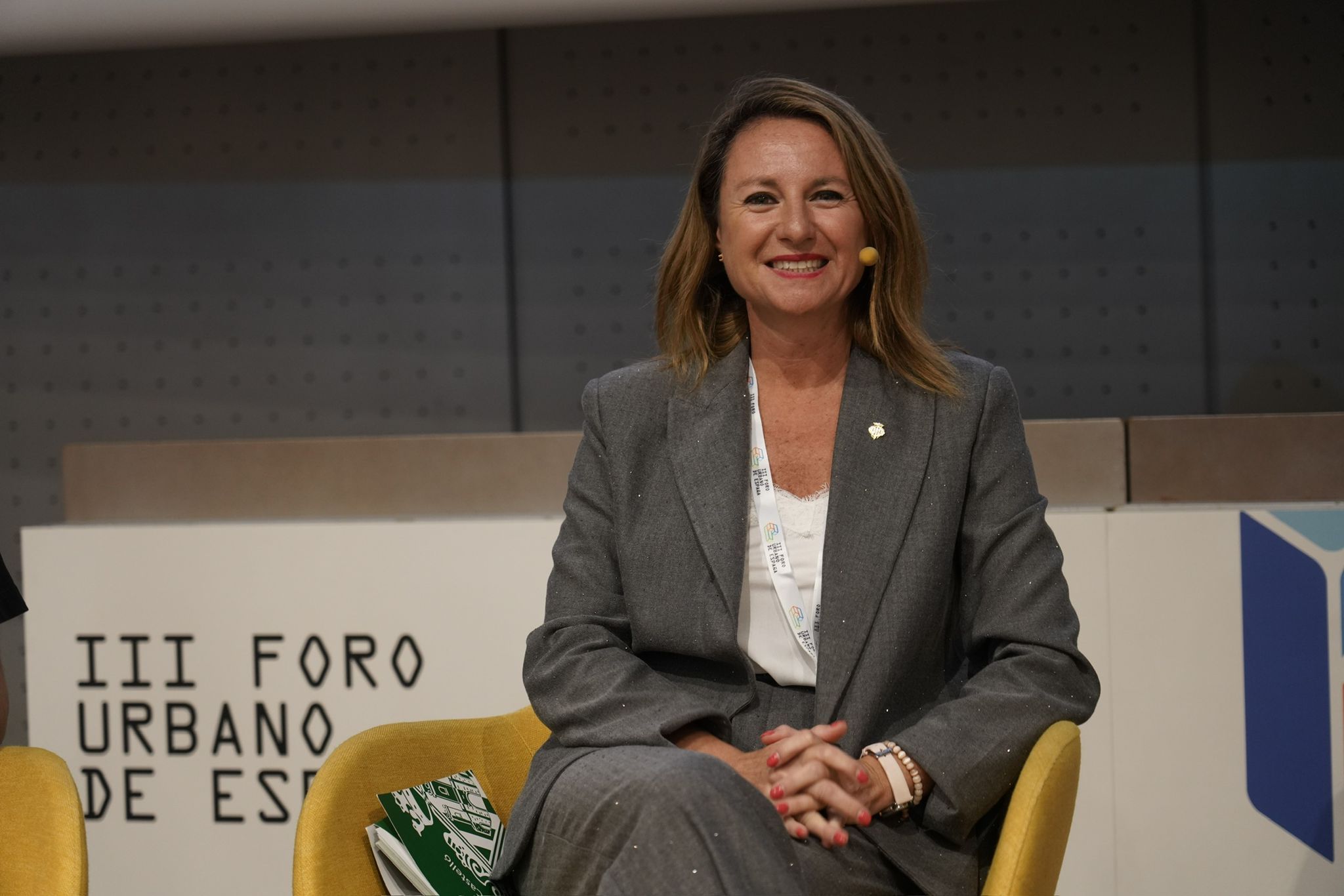 Carrasco durant el III Fòrum Urbè d'Espanya 