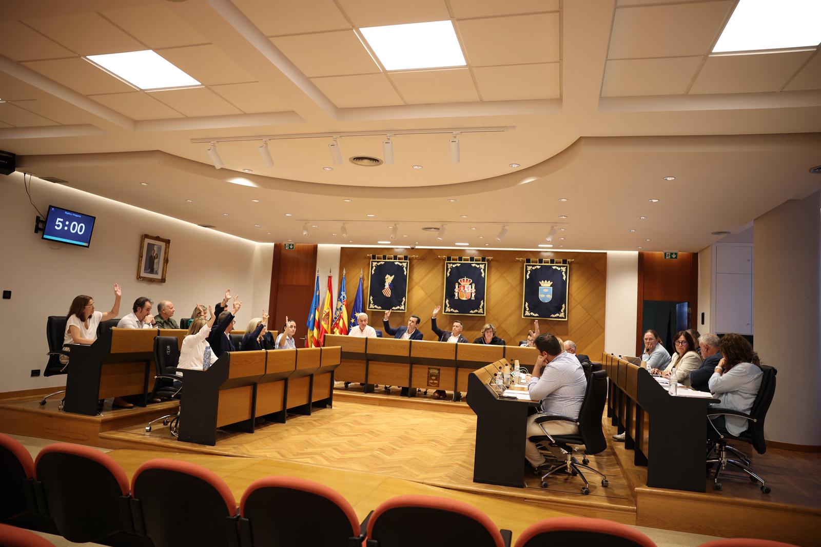 Ple extraordinari d'impostos a Borriana