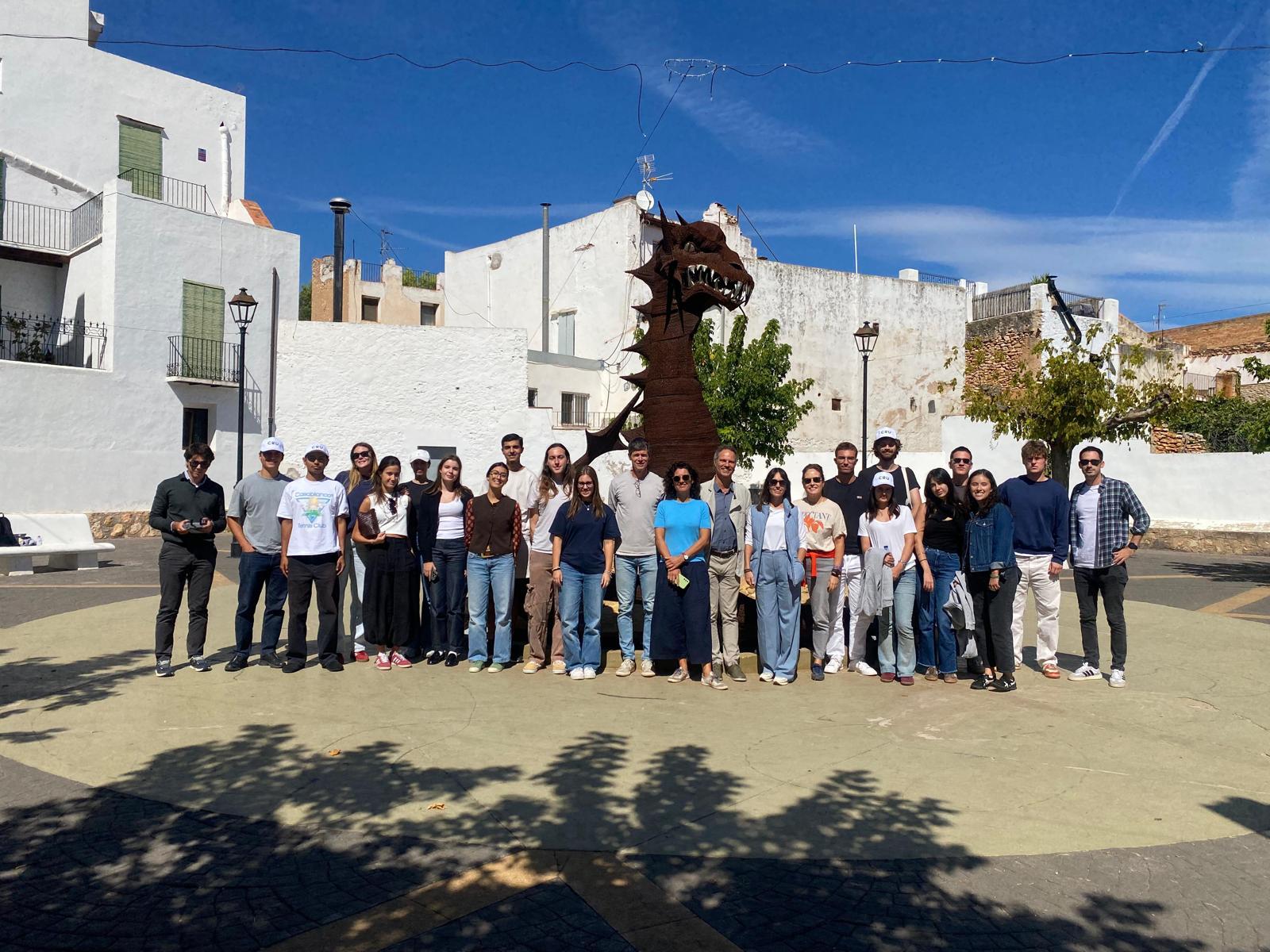 Visita estudiants a Sant Jordi