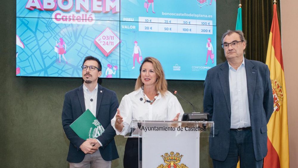 Carrasco intervé en la presentació de la campanya de bons comercials