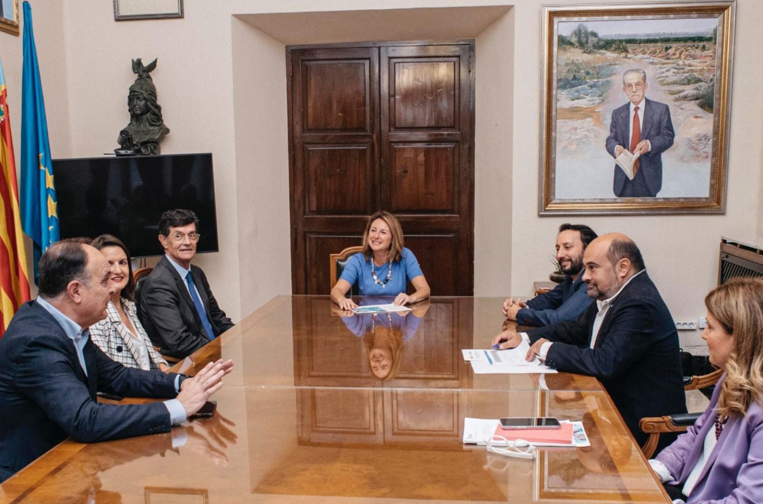 Reunió PERTE de l'aigua en Castelló