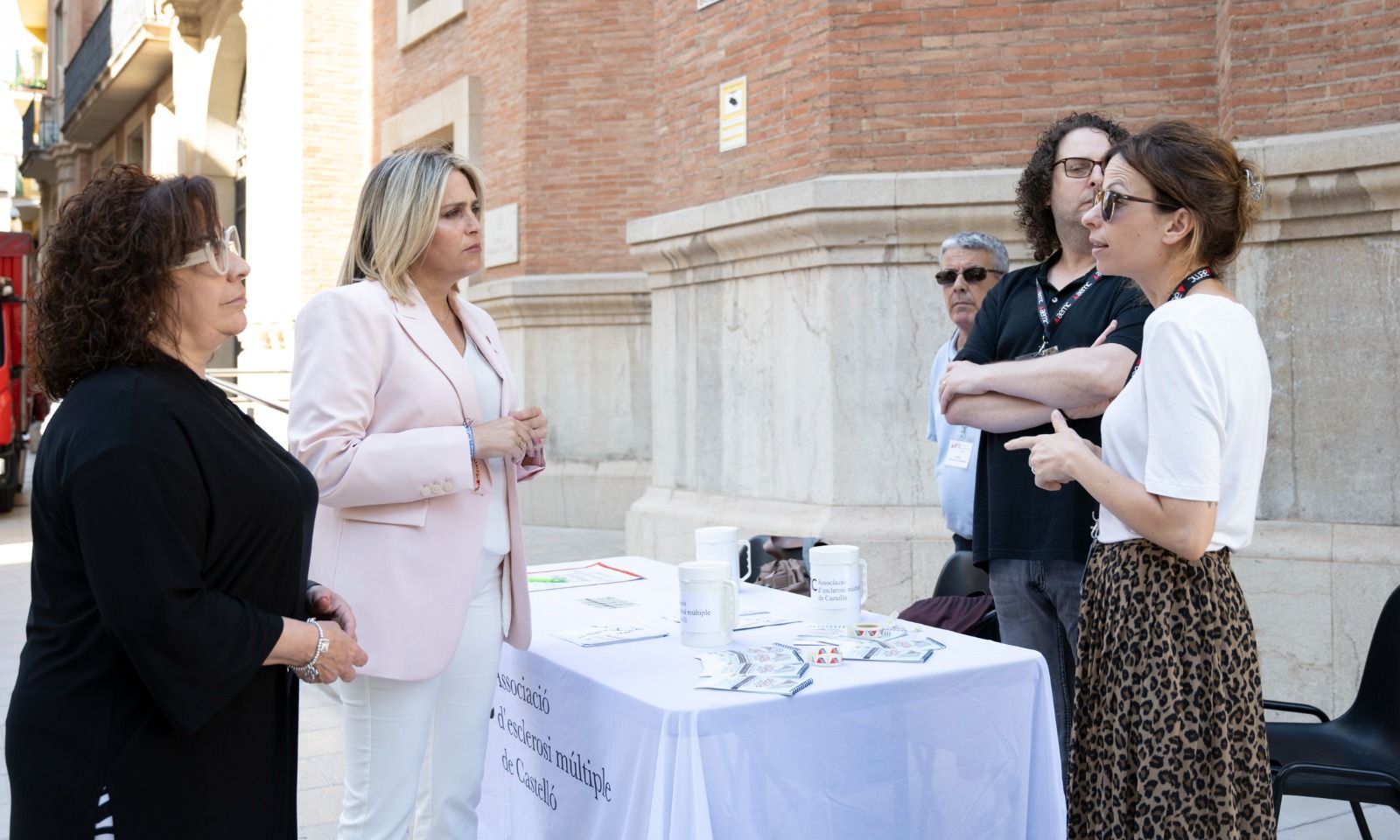 Marta Barrachina acudix a un acte d'Esclerosi Múltiple en una foto d'arxiu