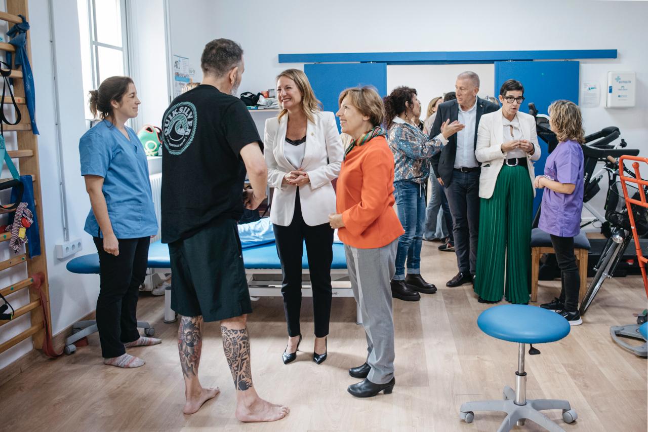 Carrasco visita el centre de la Fundació Ateneu