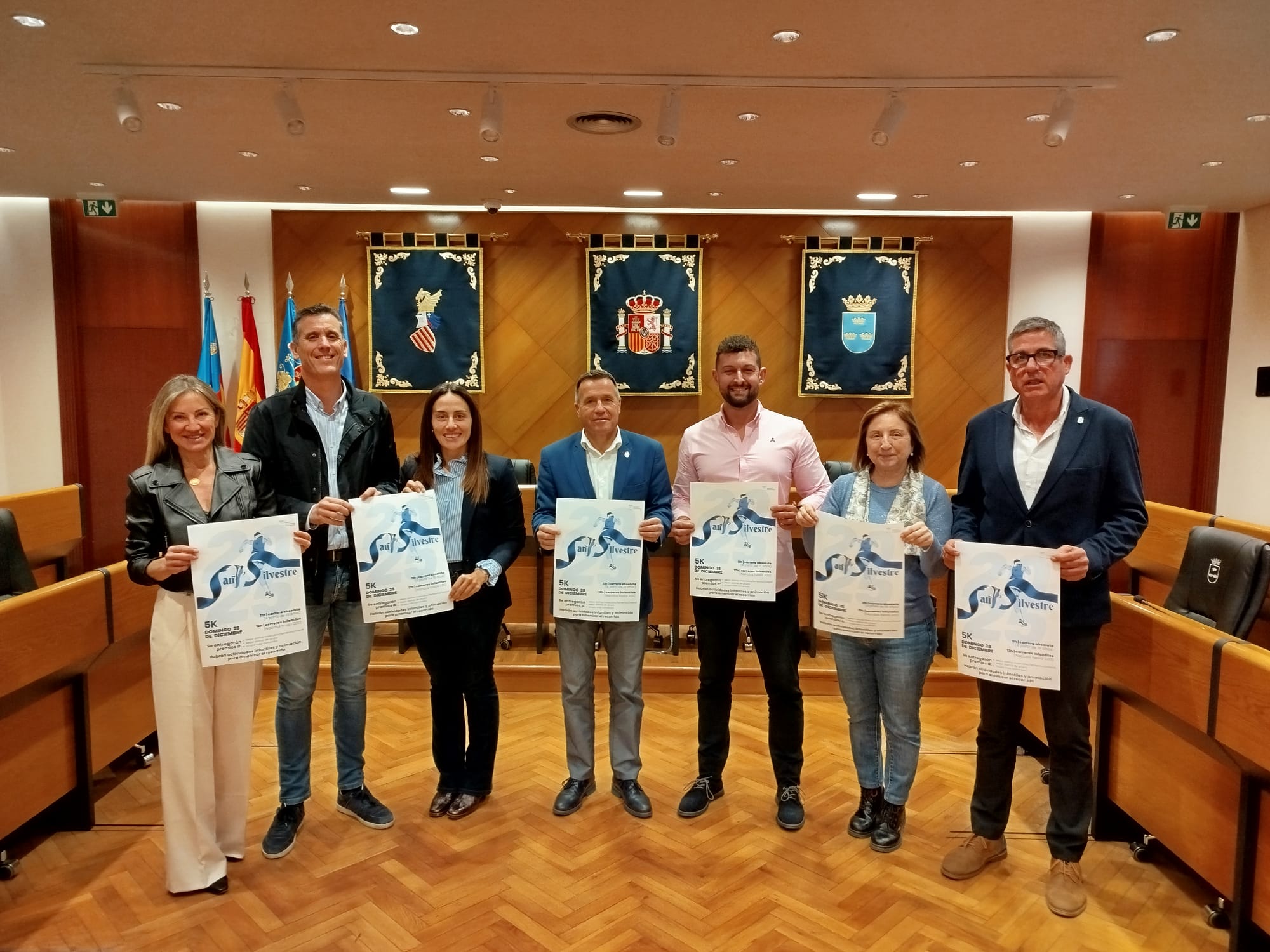 Presentació de la San Silvestre 2025 en Burriana