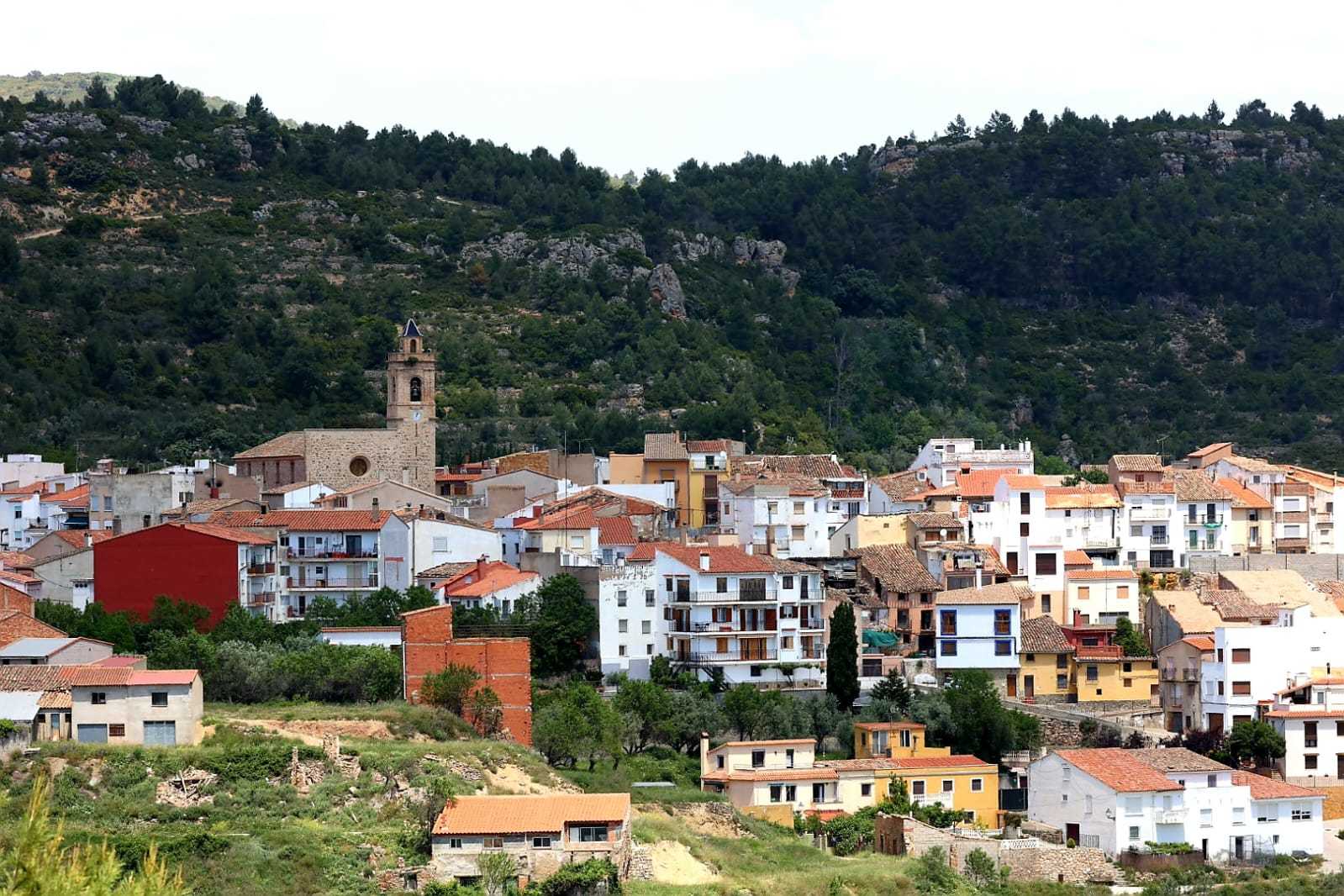 Municipi de Torás, a l'interior de Castelló