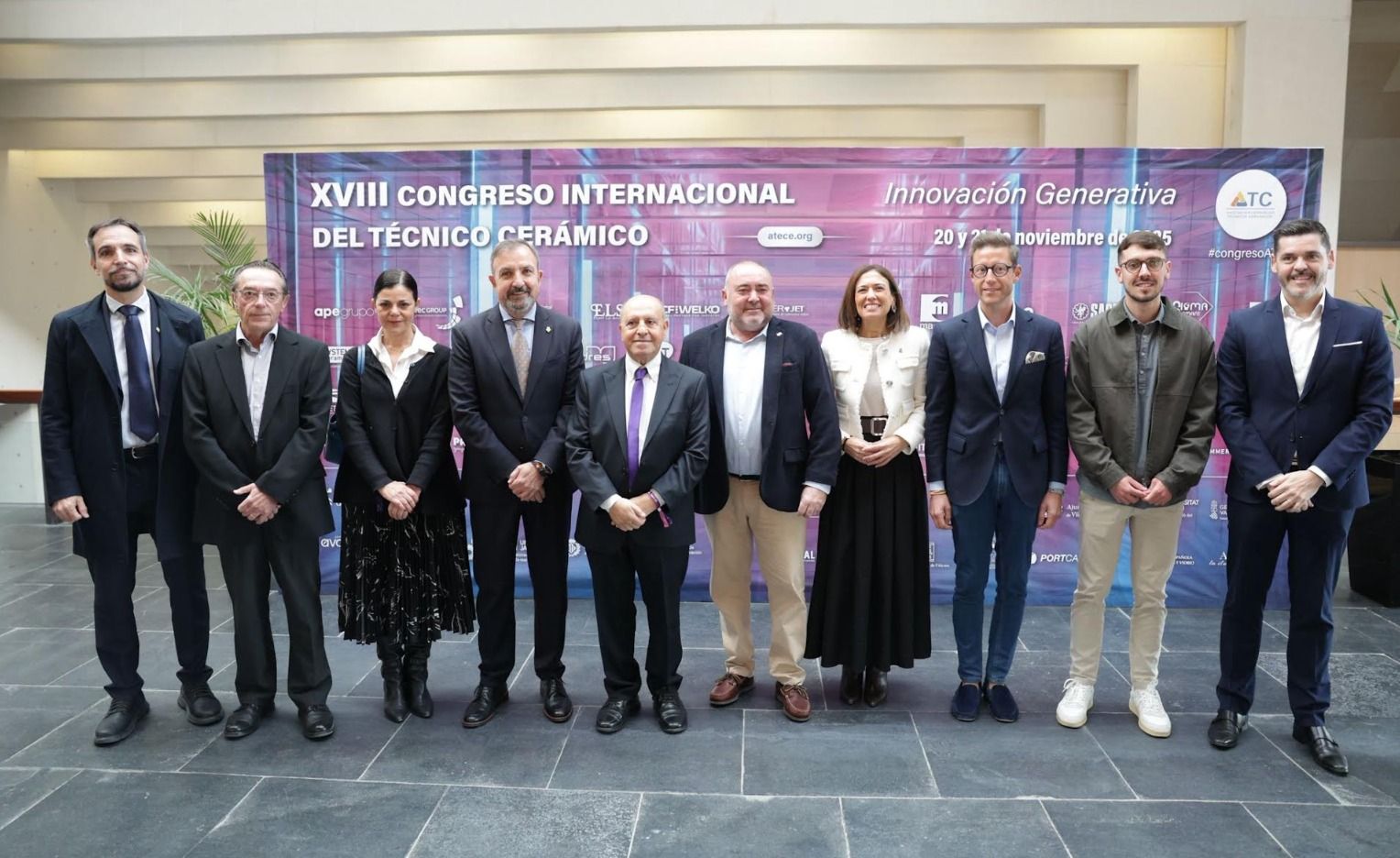 Inauguració del congrés ceràmic de Castelló