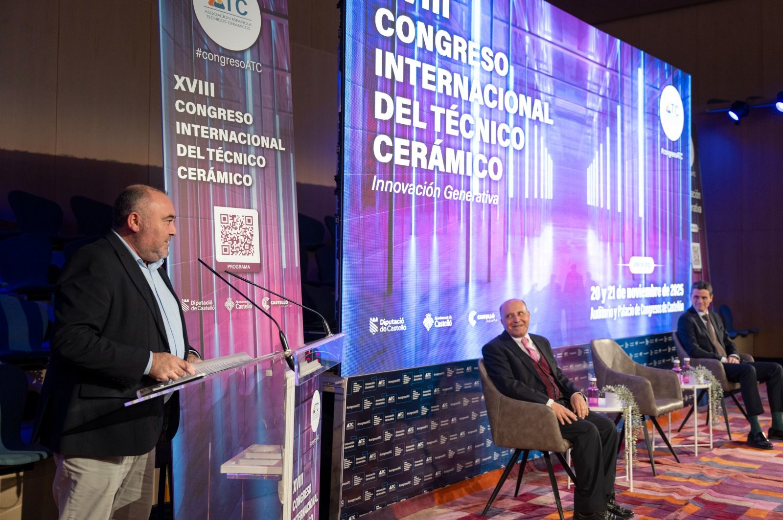 Clausura del congrés de Tècnic Ceràmic en Castelló