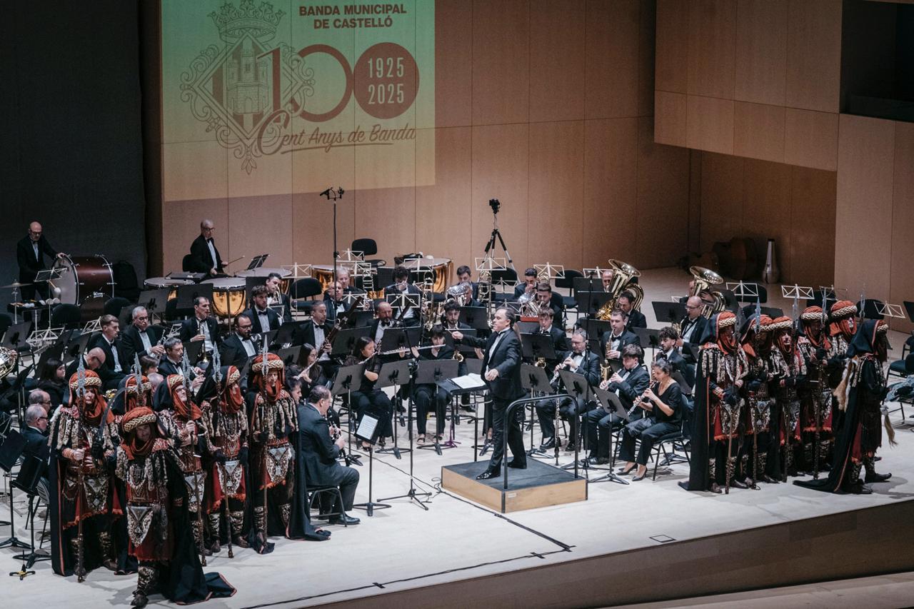 Concert extraordinari pel centenari de la Banda Municipal de Castelló