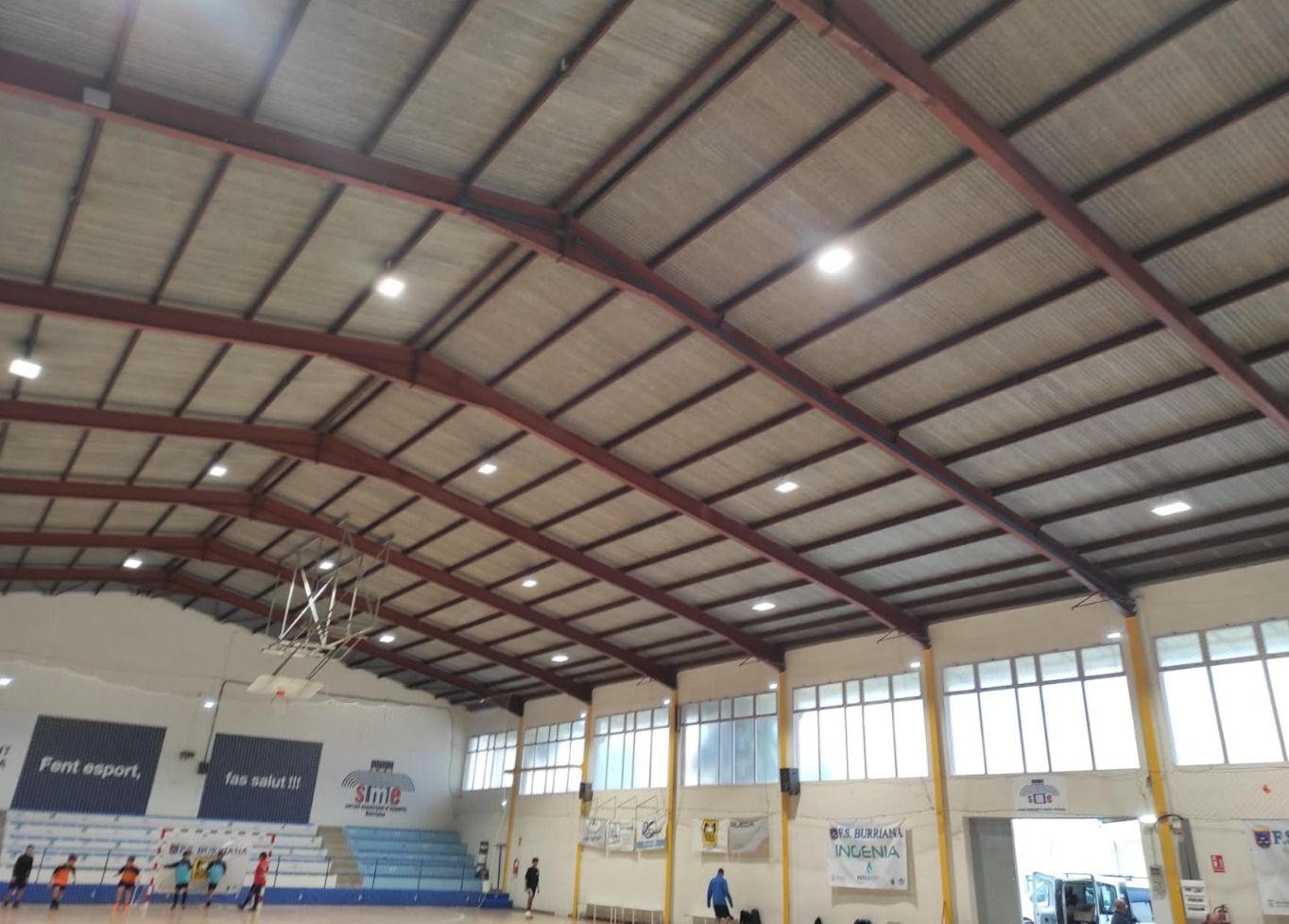 Il·luminació del pavelló de La Bosca