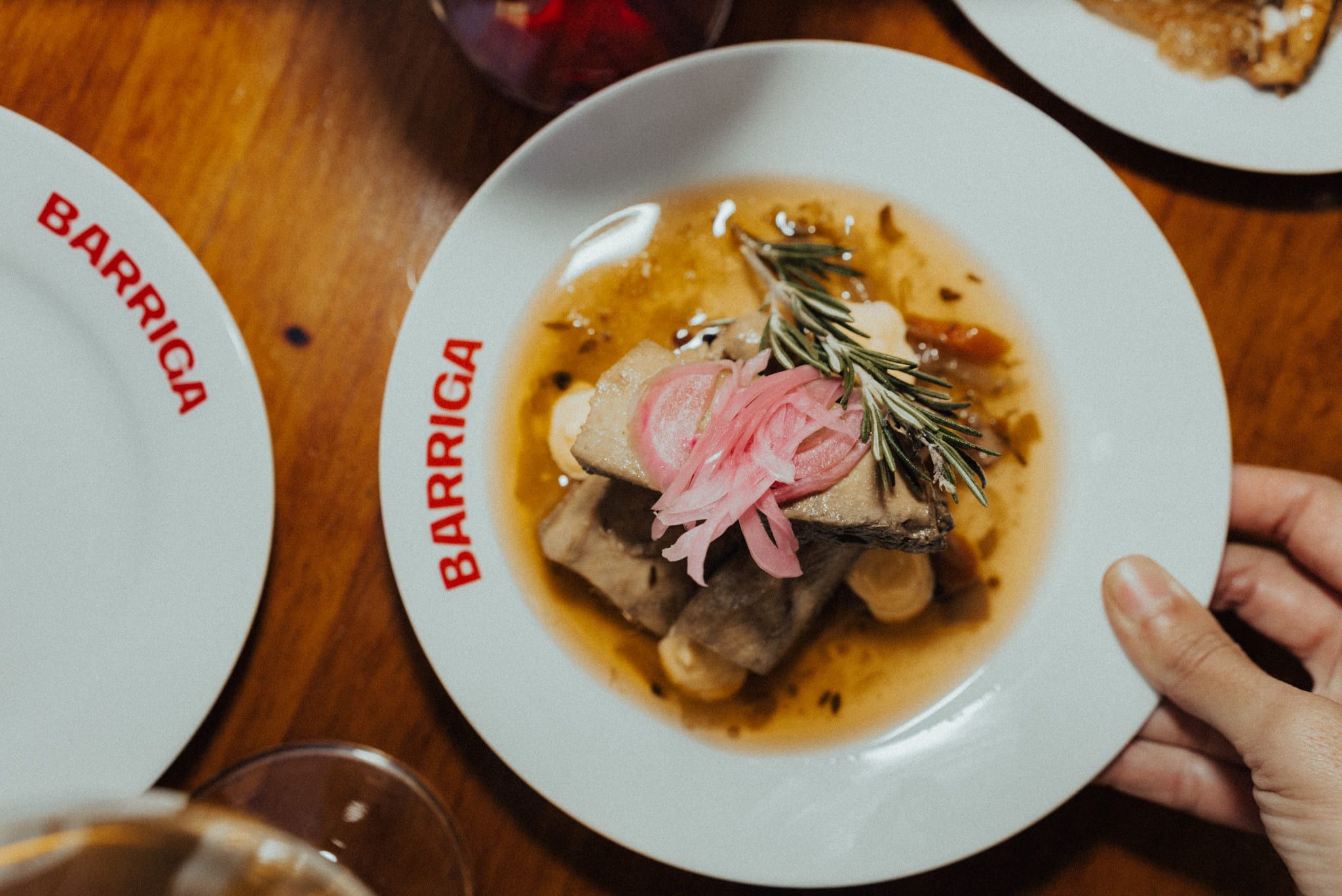 Ximo de Sépia amb ceba de Barriga