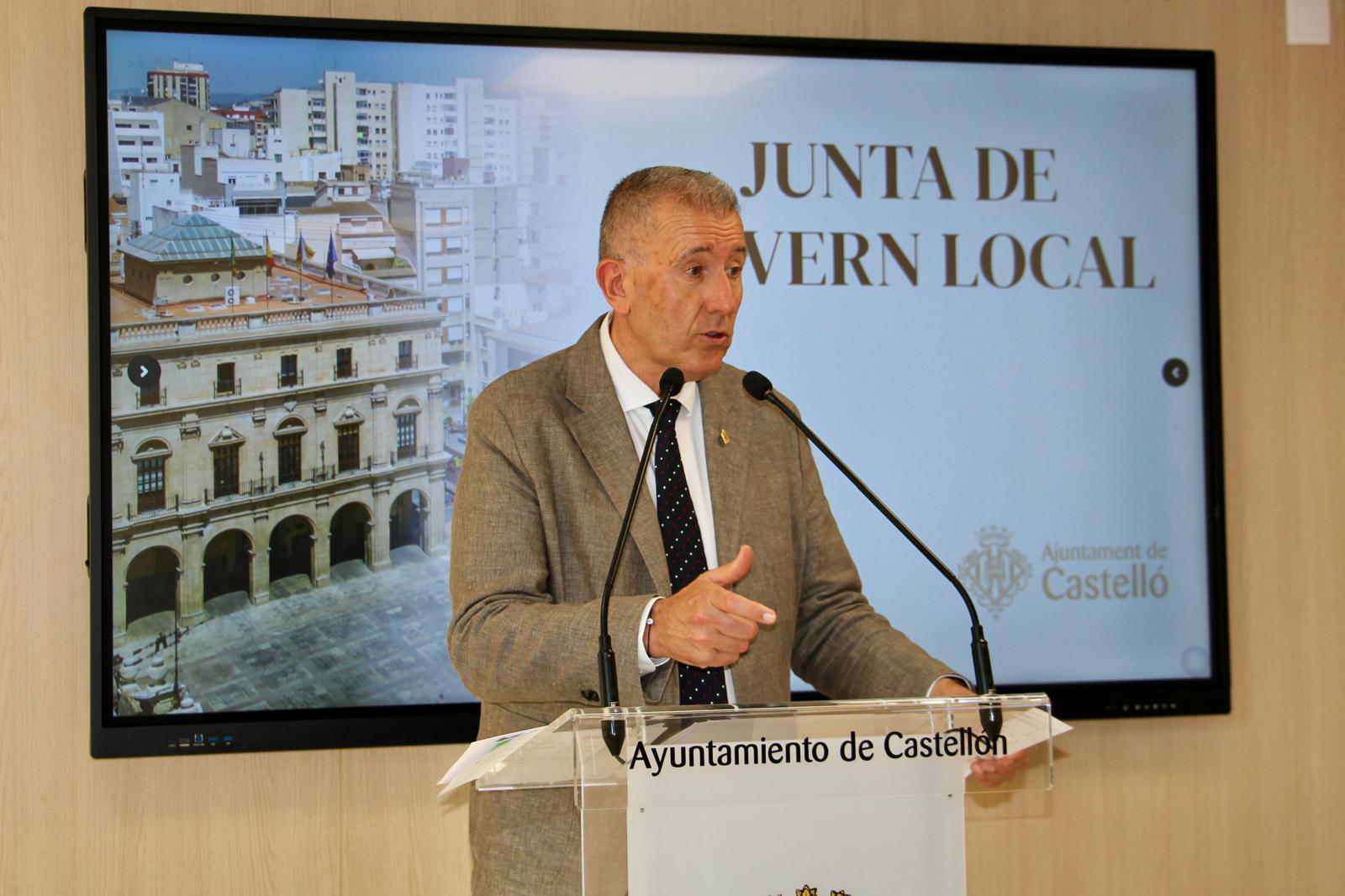 Sales intervé en la Junta de Govern Local de Castelló