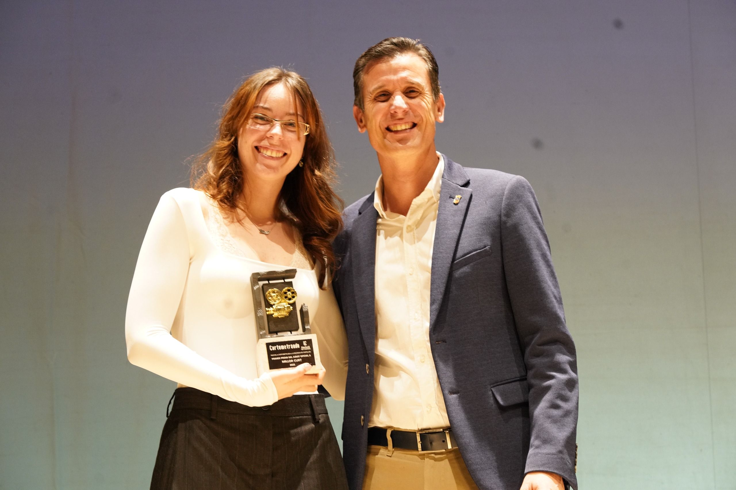 Guanyadora de "Cortometrando 2025" Guanyadora de "Cortometrando 2025"