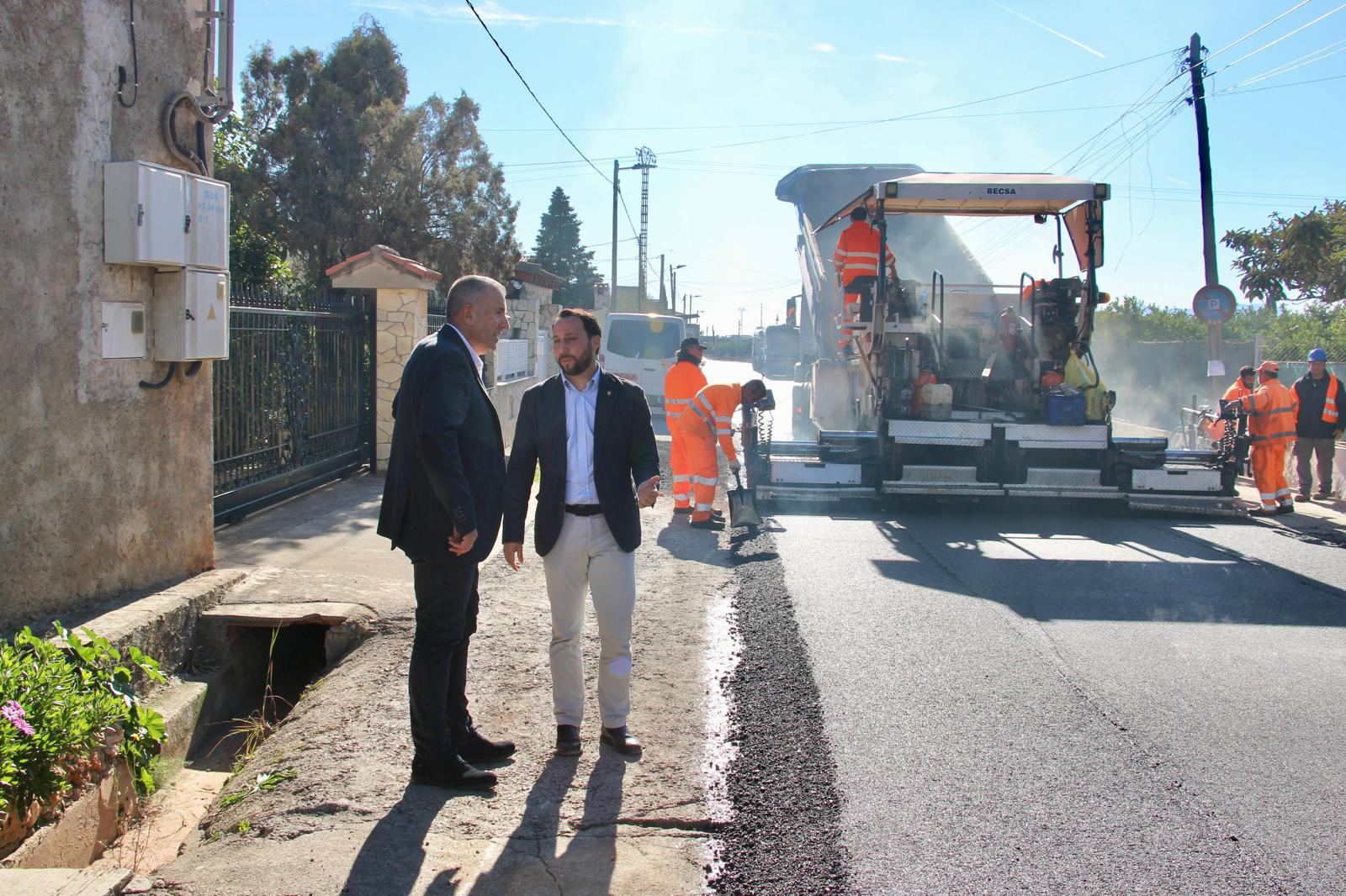 Sergio Toledo en els carrers de la ciutat.
