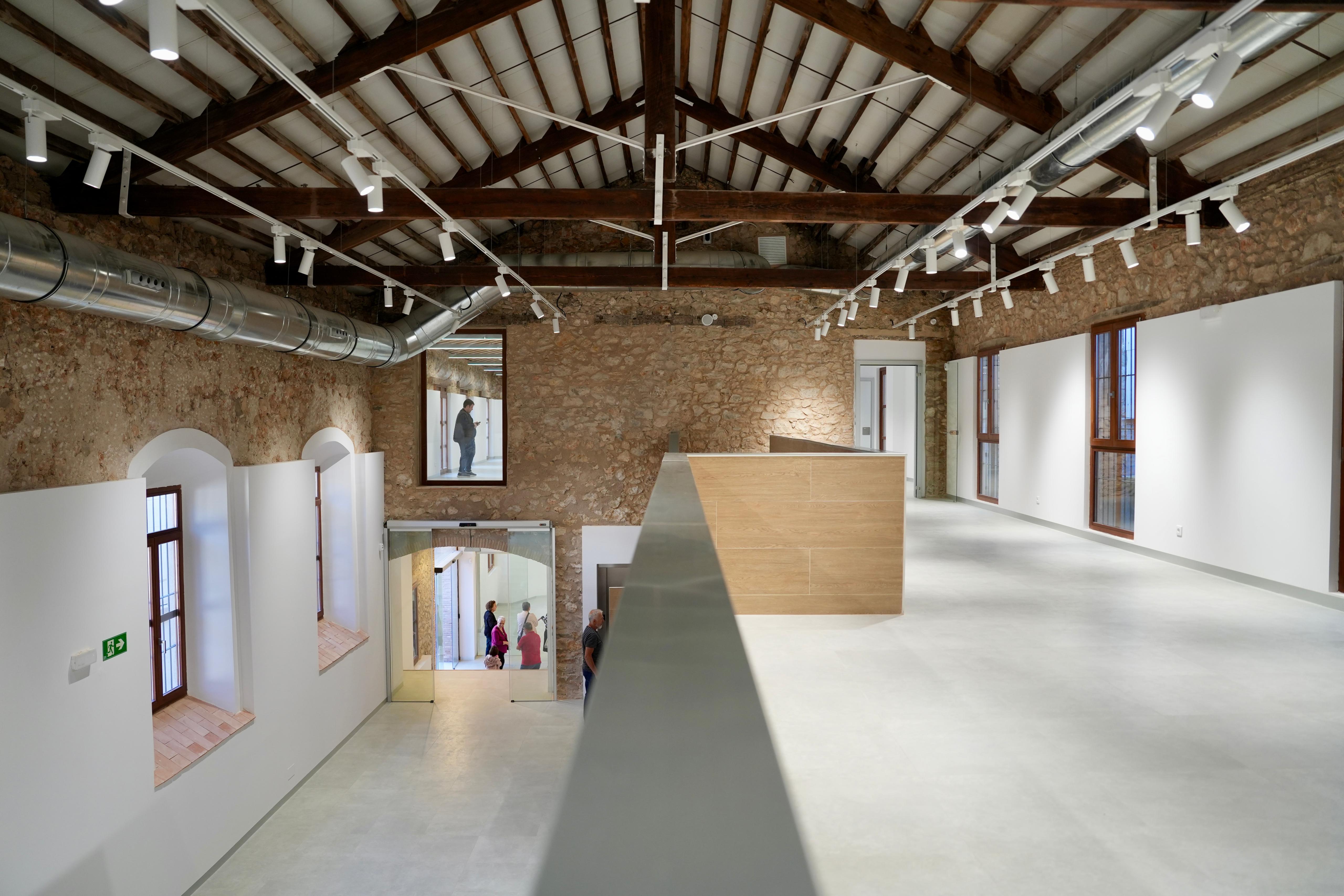 Vista de la futura biblioteca de L'Alcora