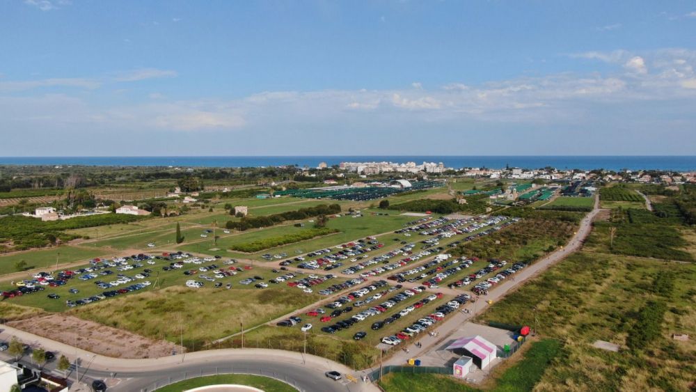 Aparcament en un solar de Borriana Aparcament en un solar de Borriana