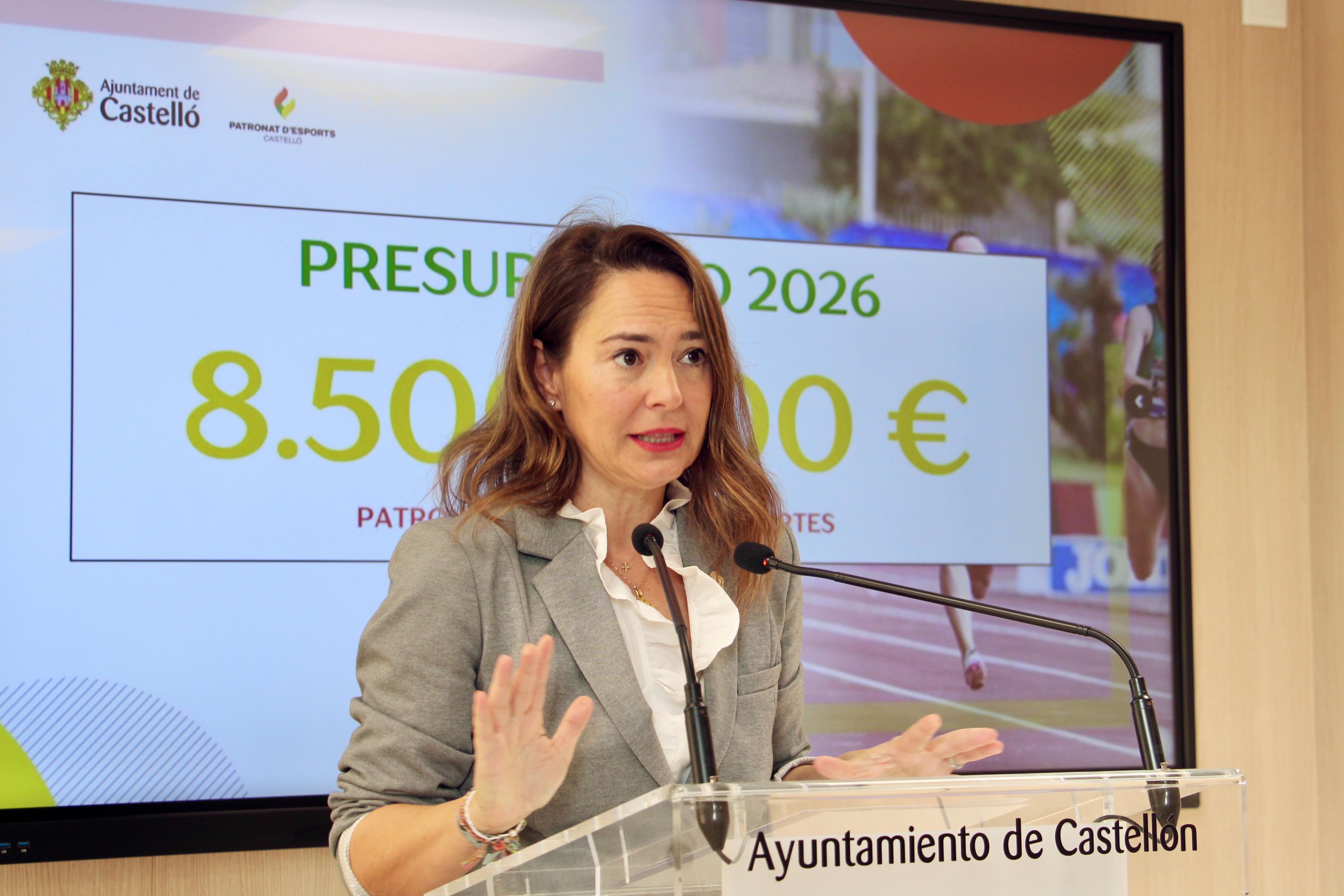 Maica Hurtado presenta el Presupuesto del Patronato de Deportes 2026
