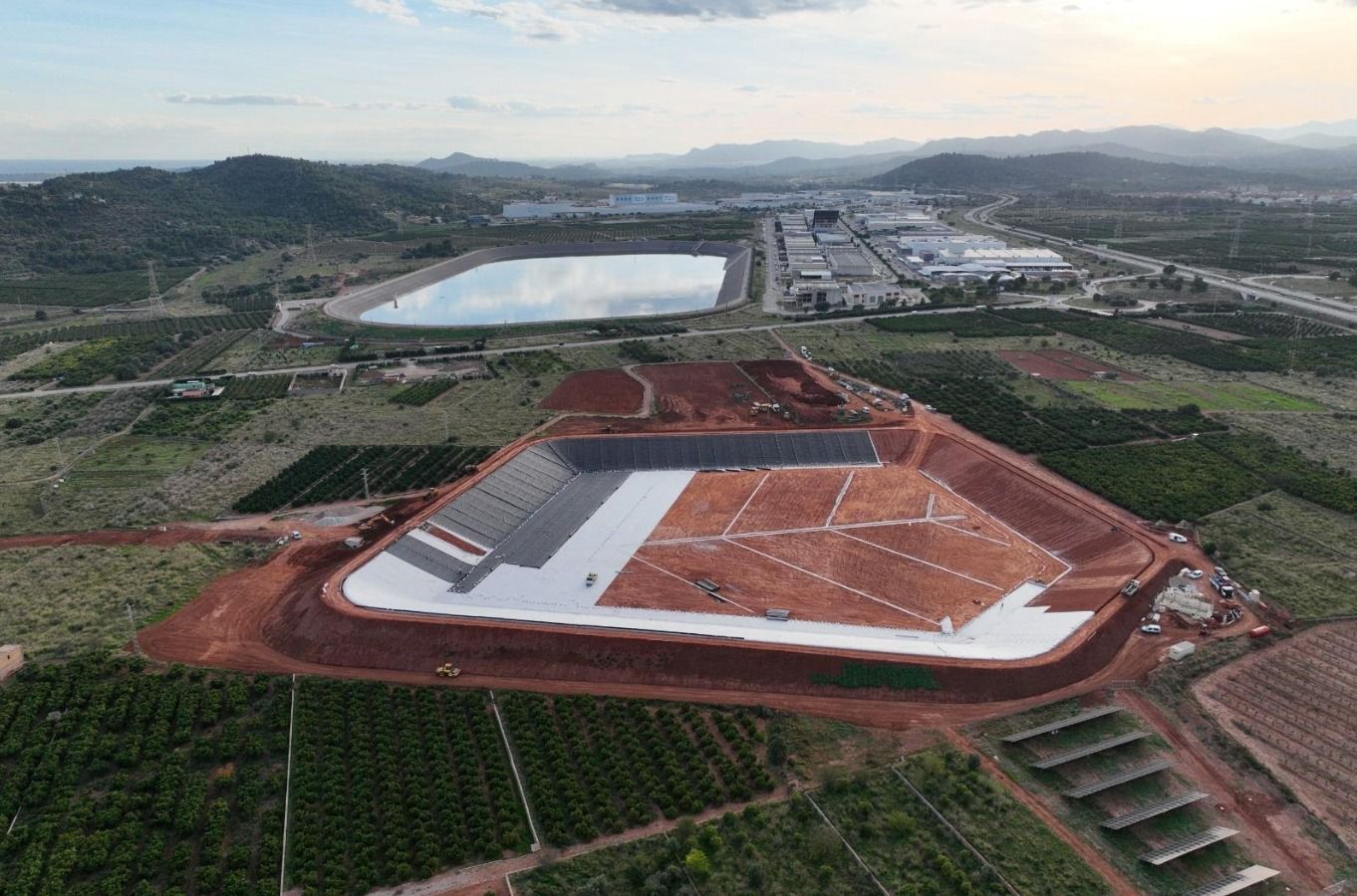 Nueva balsa para el regadío en La Vall d'Uixó