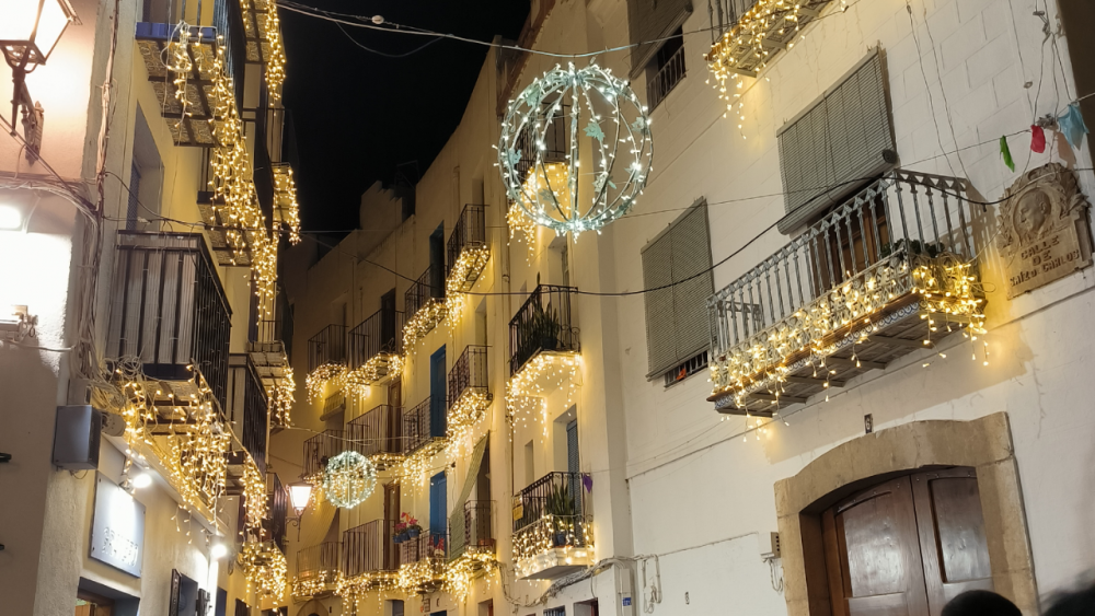 Iluminación navideña en Peñíscola Iluminación navideña en Peñíscola