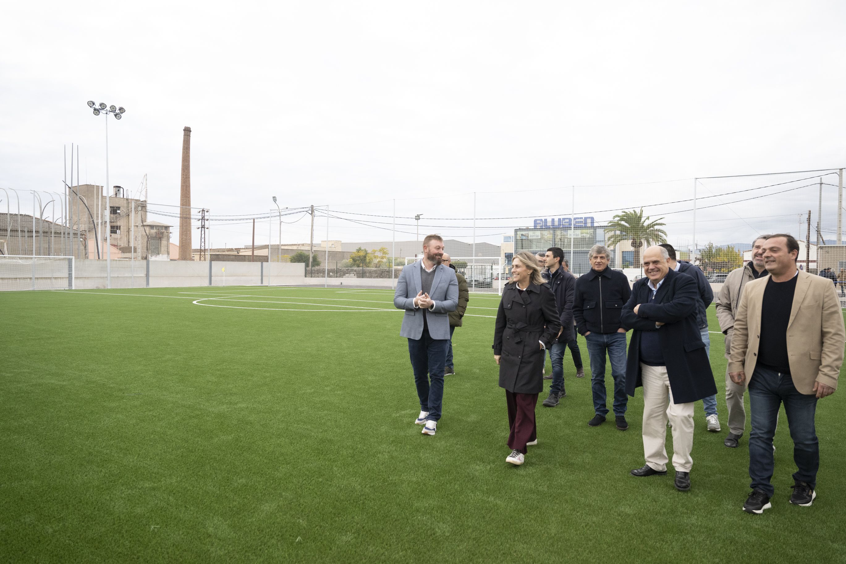 Inauguración del nuevo campo de fútbol municipal de Benicarló