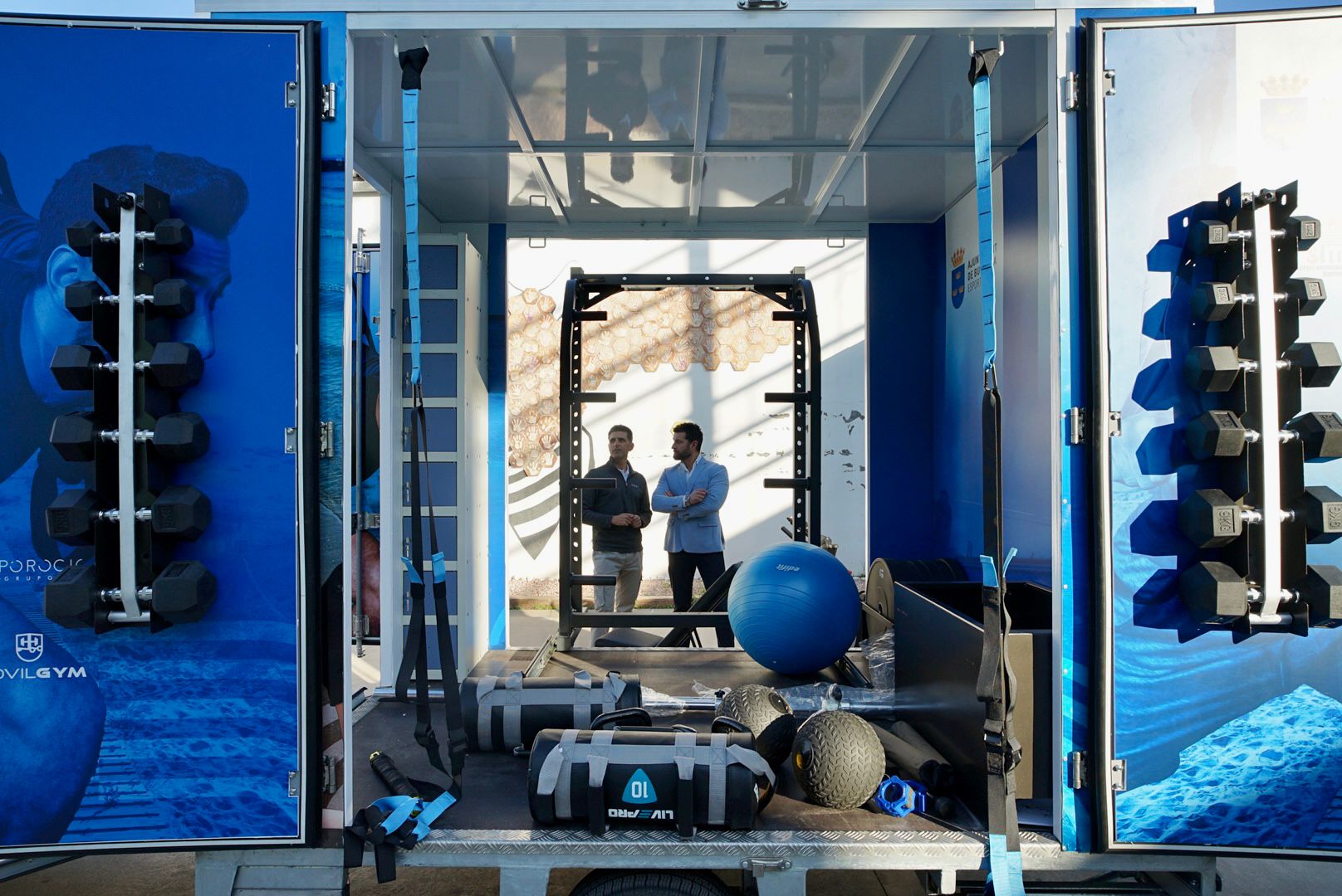 Gimnasio móvil de Burriana Gimnasio móvil de Burriana