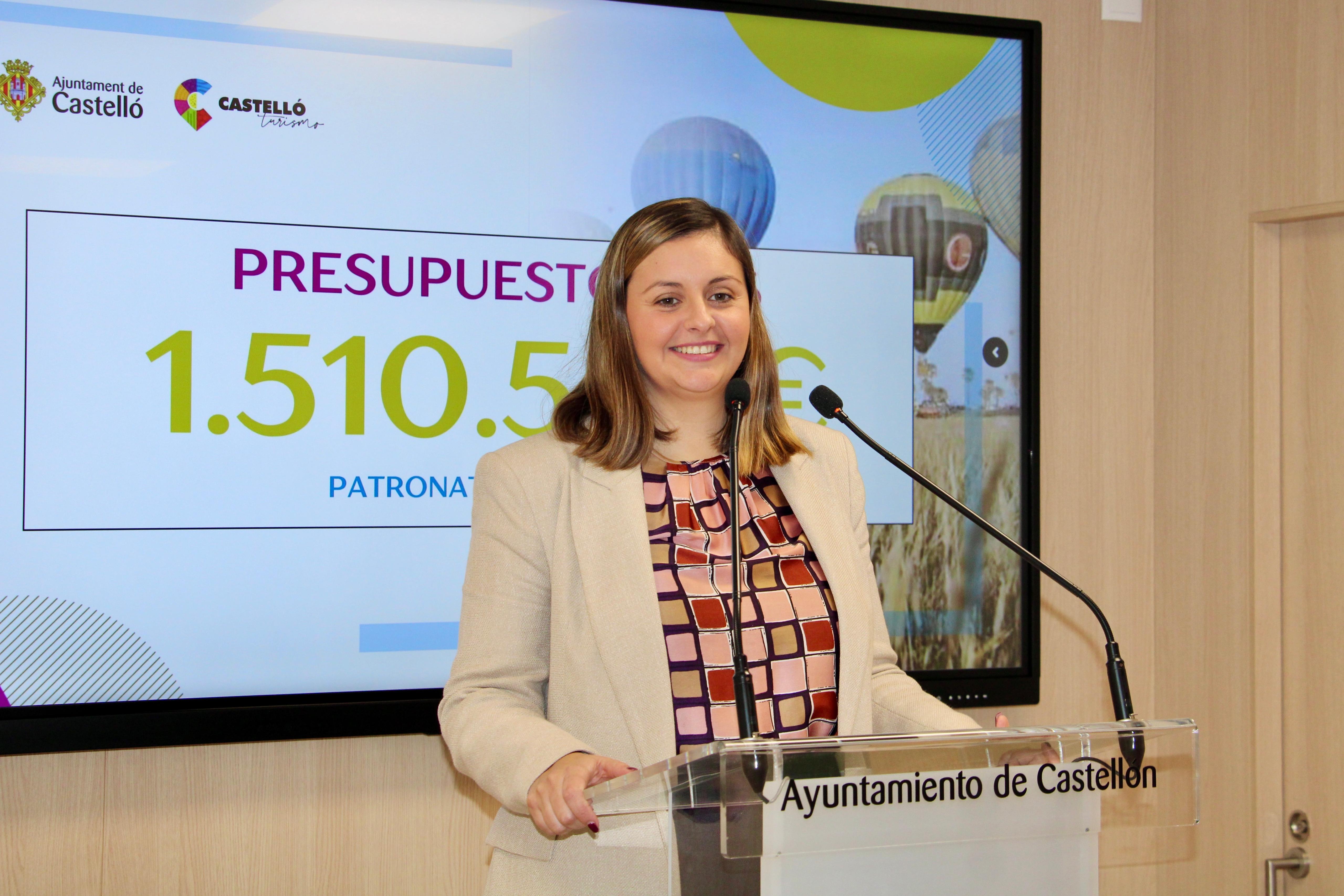 La concejala de Turismo, Arantxa Miralles, en la presentación del presupuesto del Patronato de Turismo para el año 2026 La concejala de Turismo, Arantxa Miralles, en la presentación del presupuesto del Patronato de Turismo para el año 2026