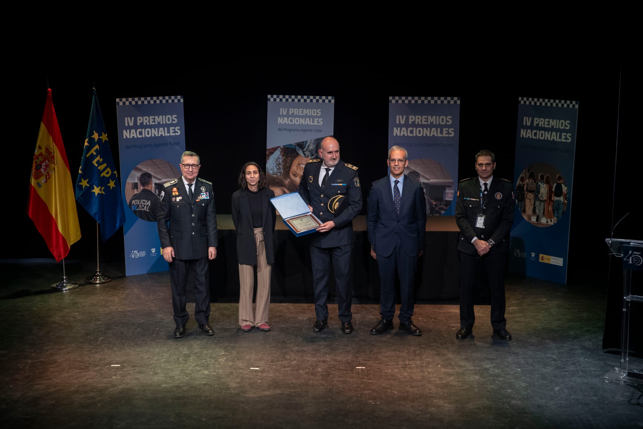 La Policía Local de Burriana, premiada en Madrid