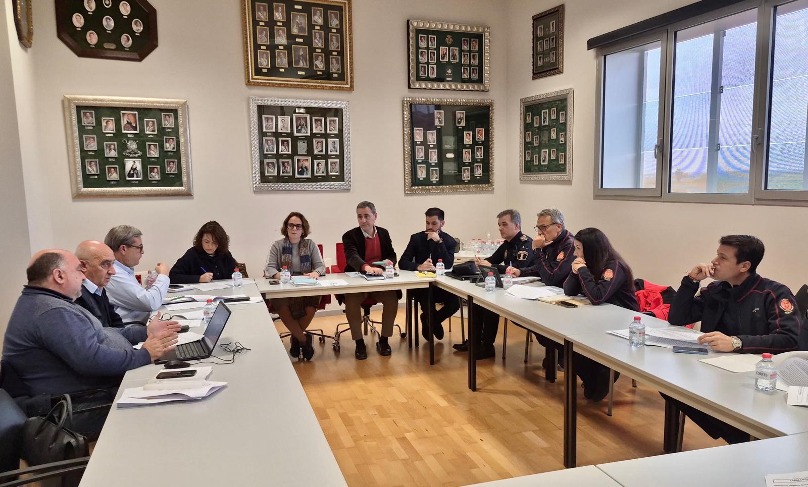 Junta de seguretat per a la cavalcada de Reis.