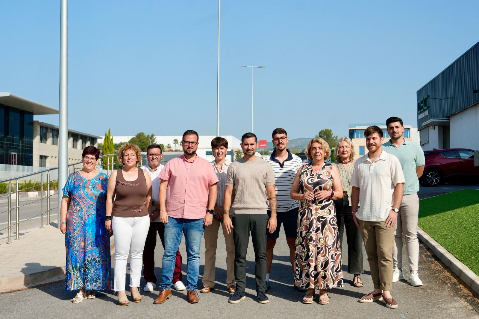 Foto institucional de l'equip de govern de L'Alcora