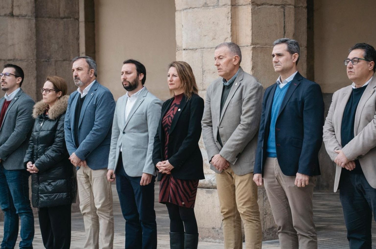 Minut de silenci a Castelló