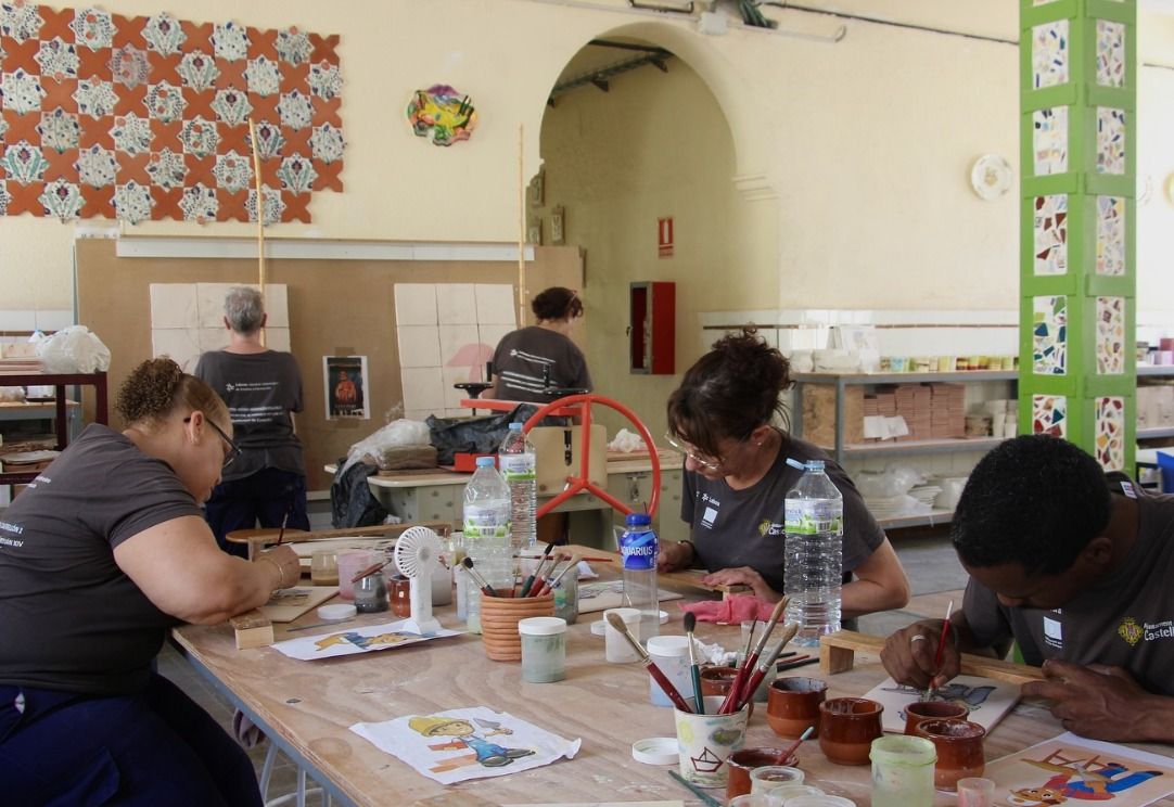 Un taller d'ocupació a Castelló