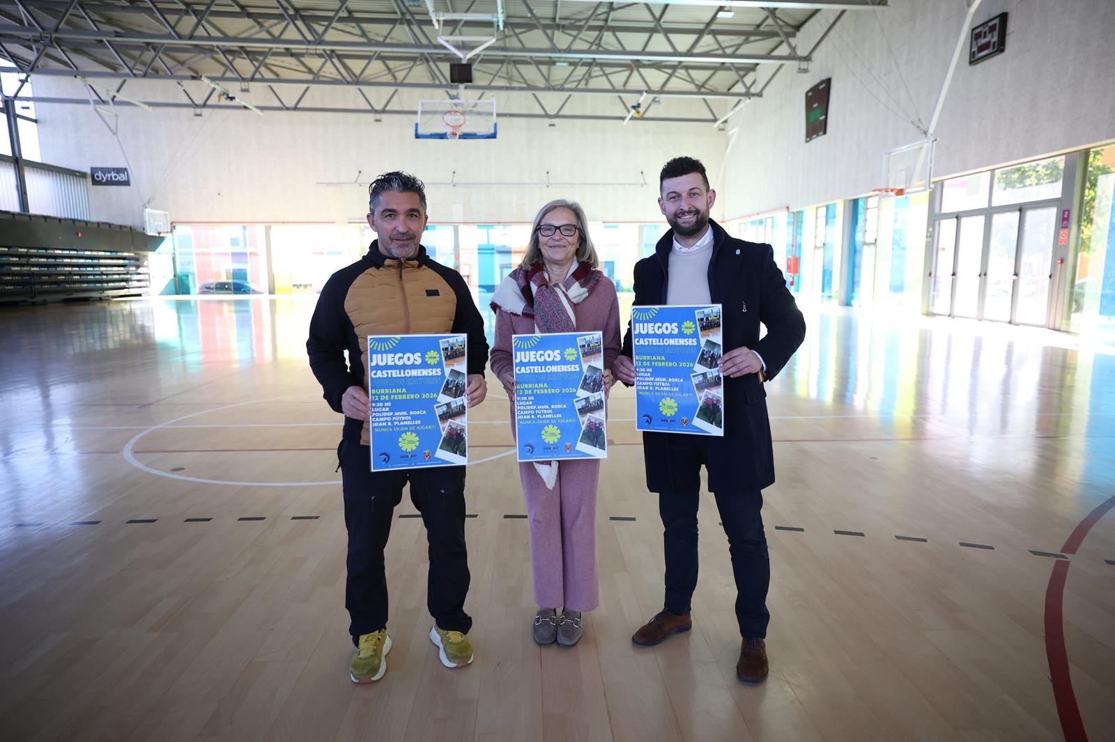 Presentació dels Jocs Castellonencs Adults-Majors a Burriana