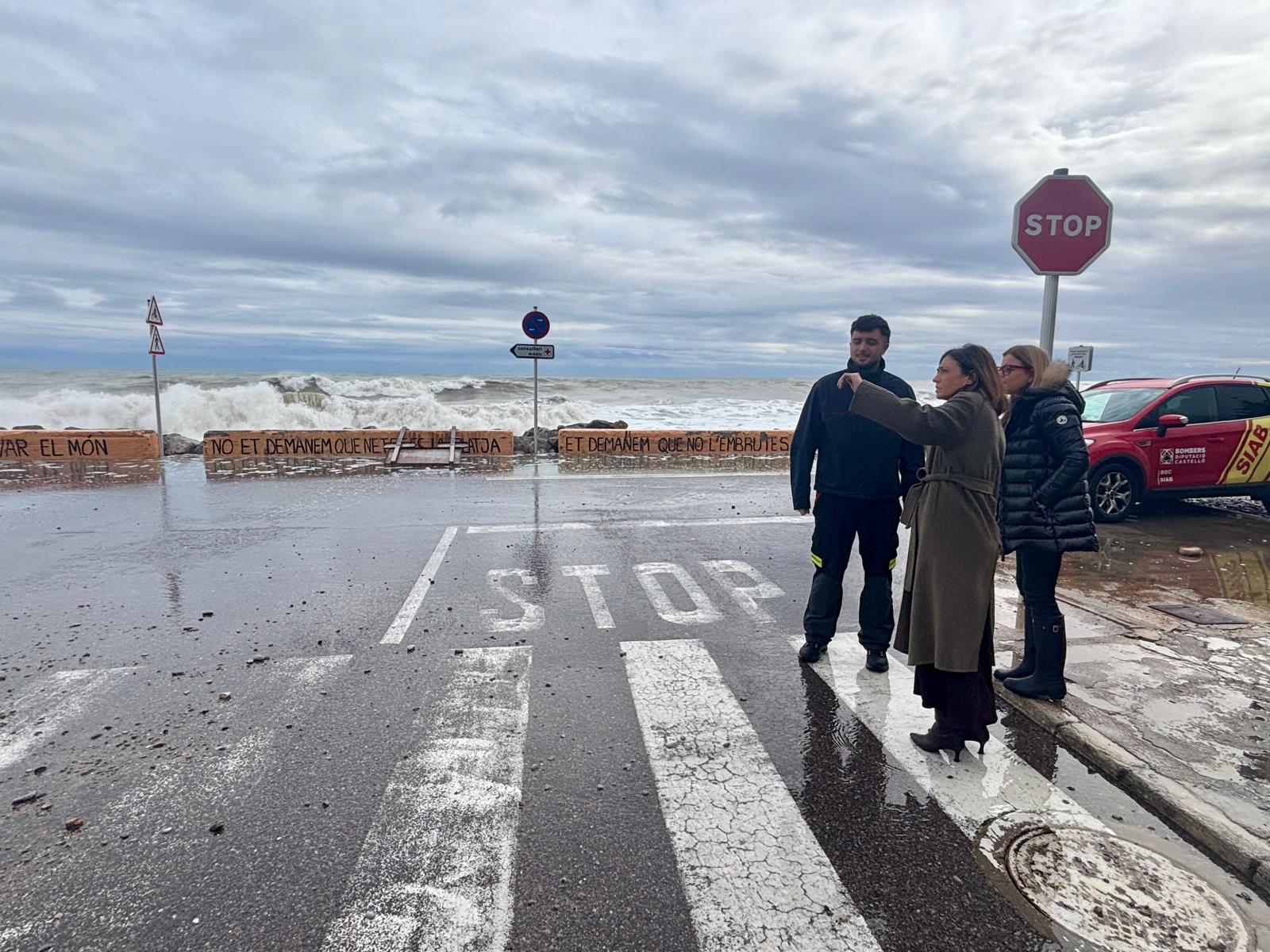 Temporal marítim a Almassora