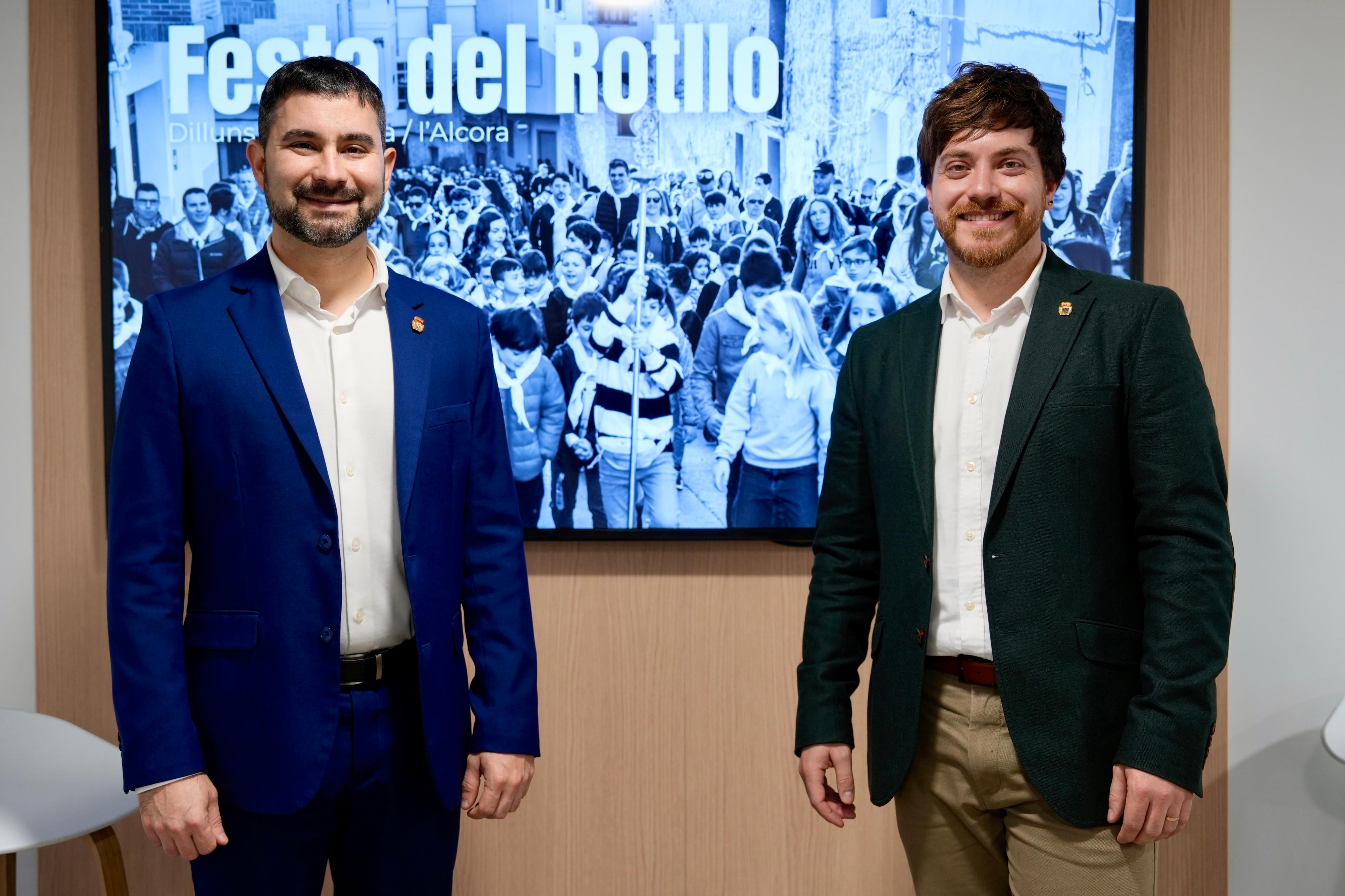 Falomir i Esteban en la presentació a Fitur 2026