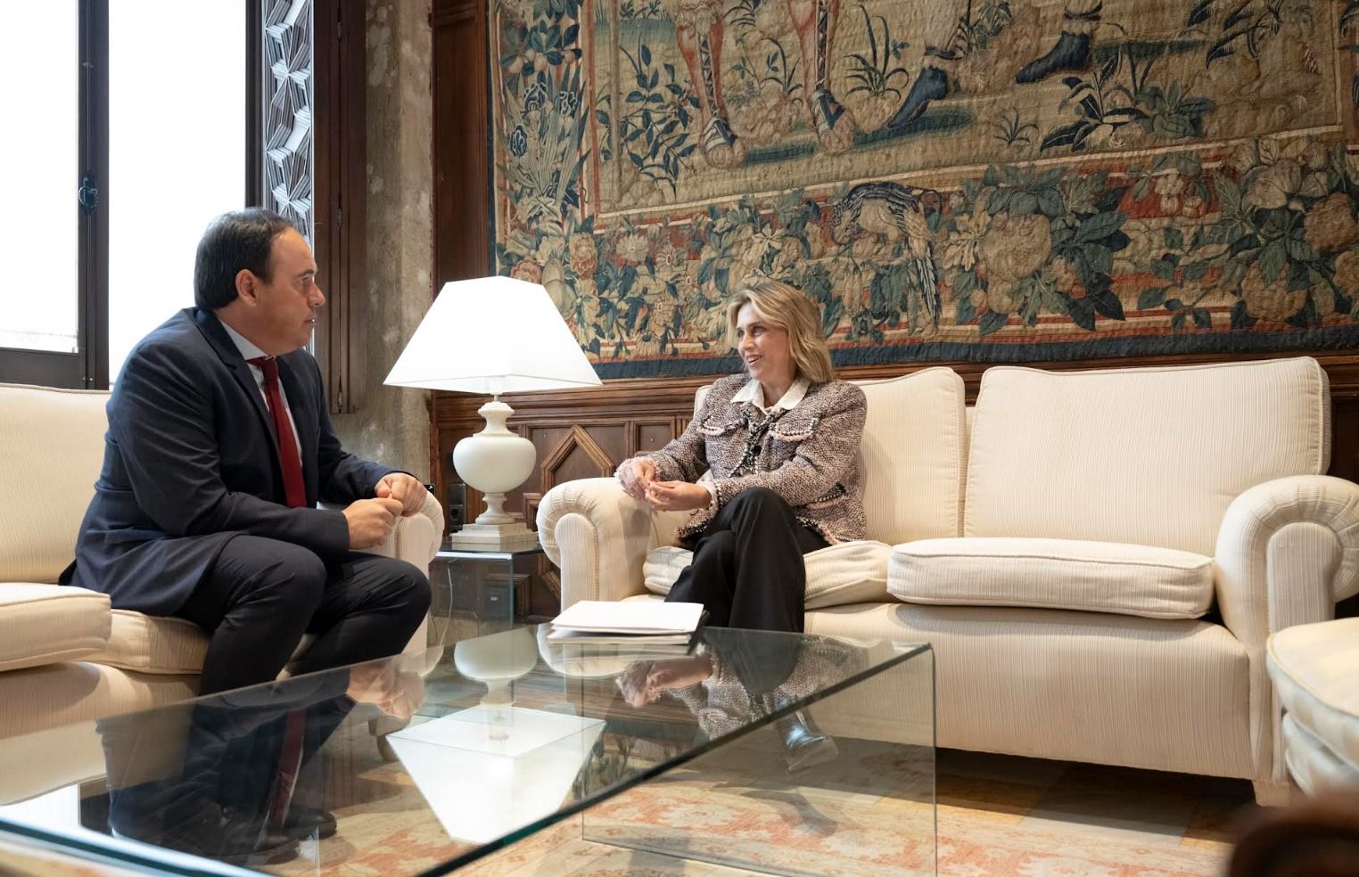 Reunió de Barrachina amb Juanfran Pérez Llorca