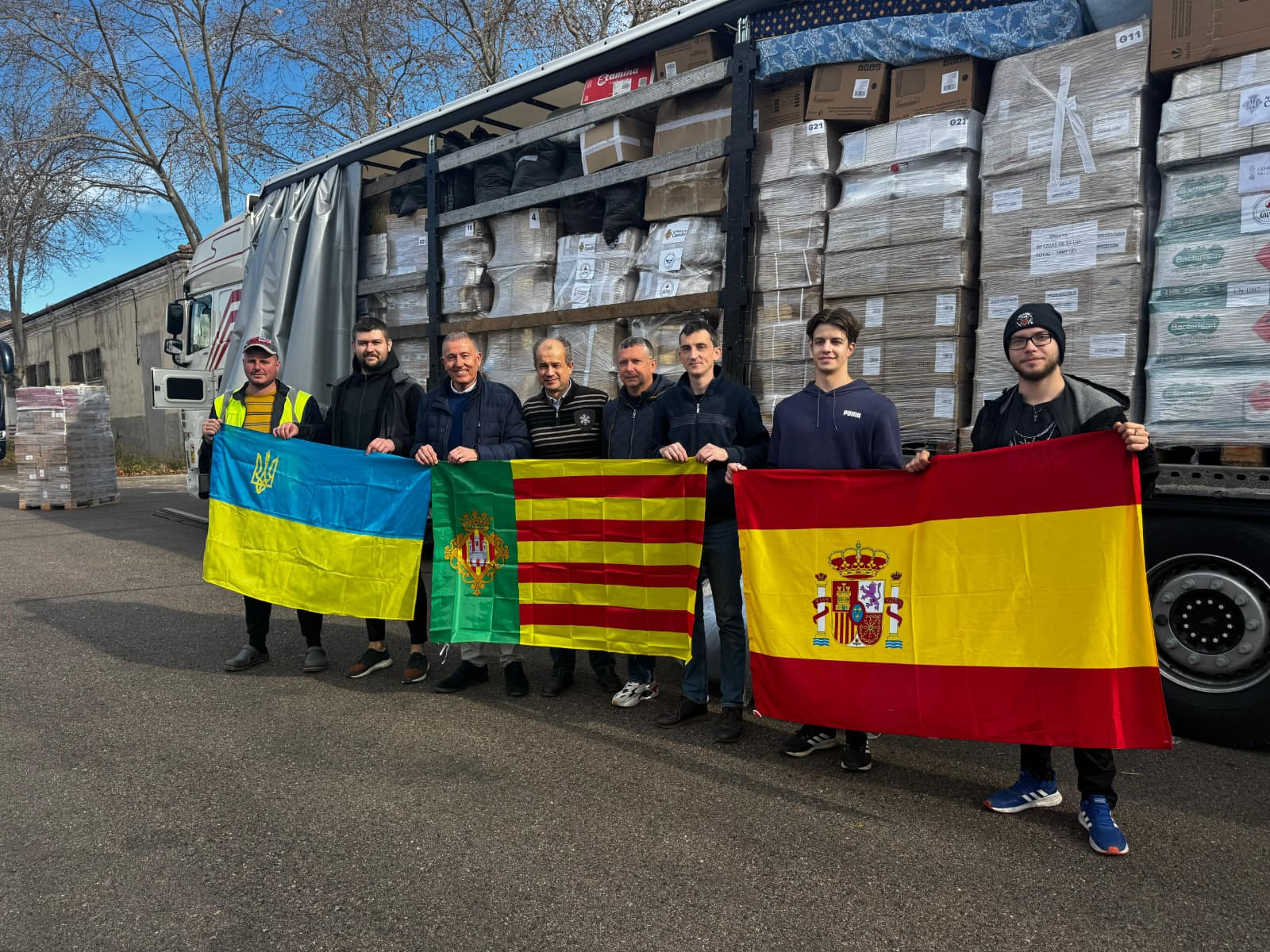 Nou enviament d'ajuda humanitària a Ucraïna des de Castelló