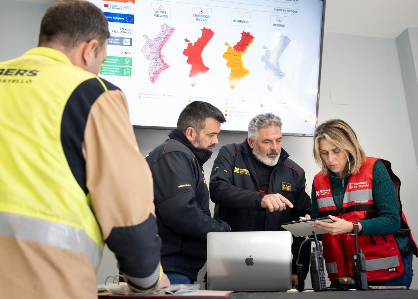 Barrachina assistix a la reunió del Lloc de Comandament Avançat a Orpesa