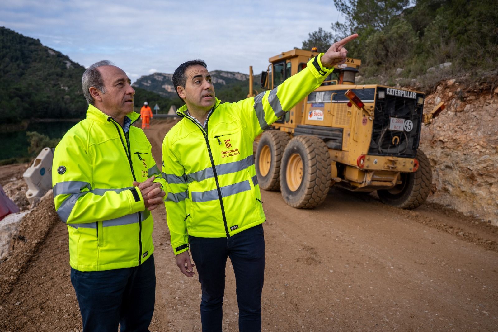 Visita a les obres de la CV 105 en Castelló Visita a les obres de la CV 105 en Castelló