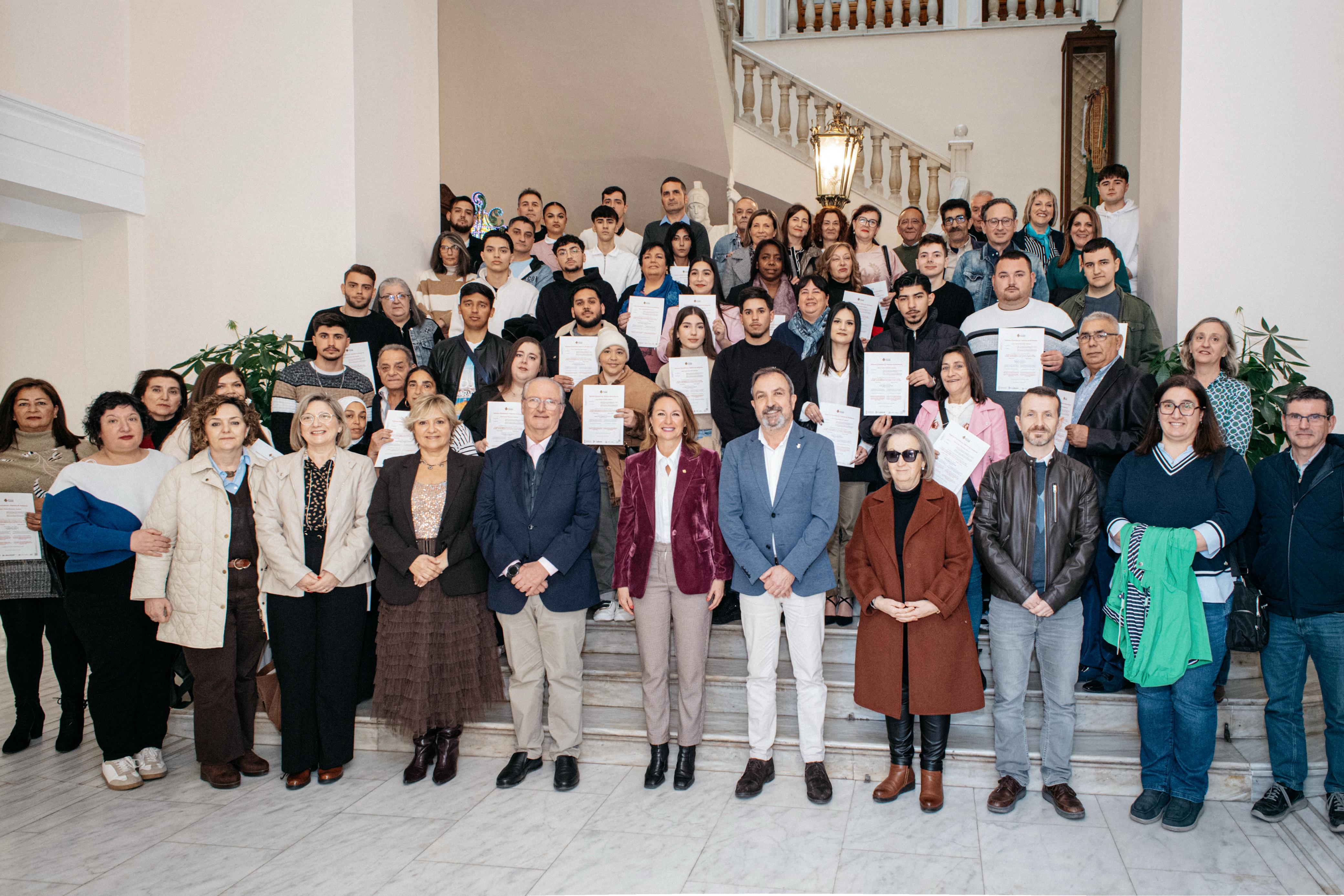 Carrasco amb els tallers d'ocupació Labora