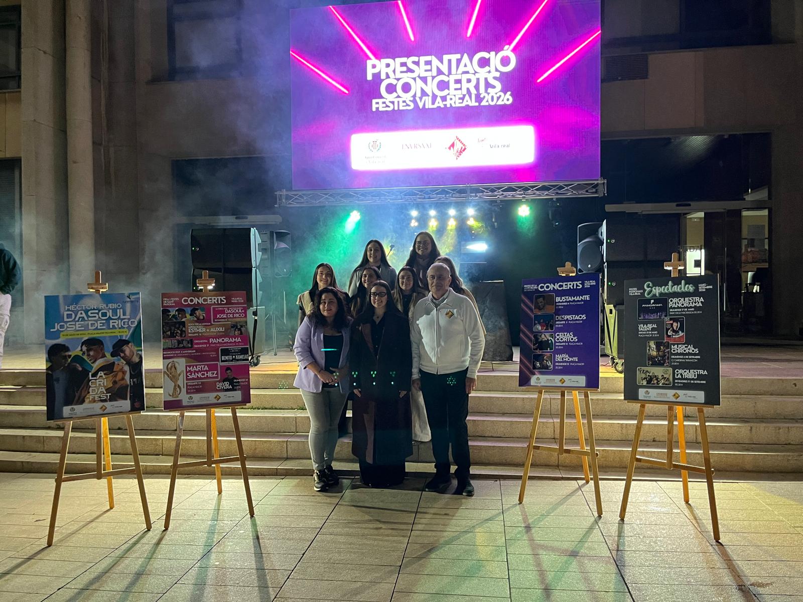 Presentació concerts de les festes de Vila-real