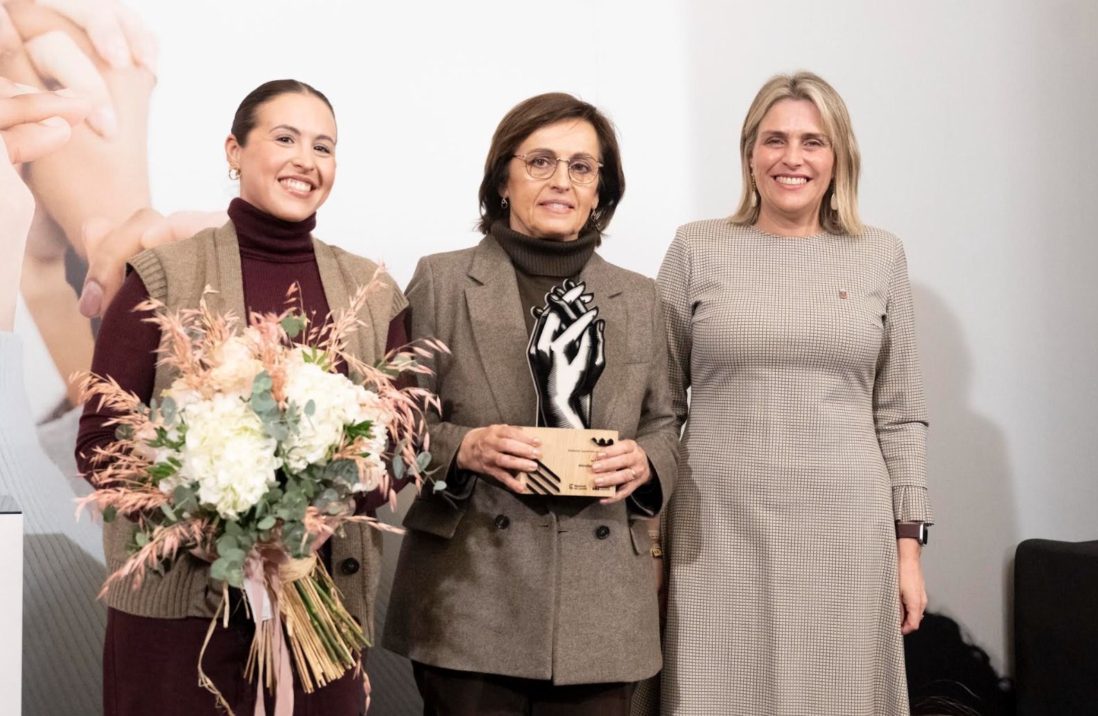 Lliurament del guardó ‘Construïm Juntes’