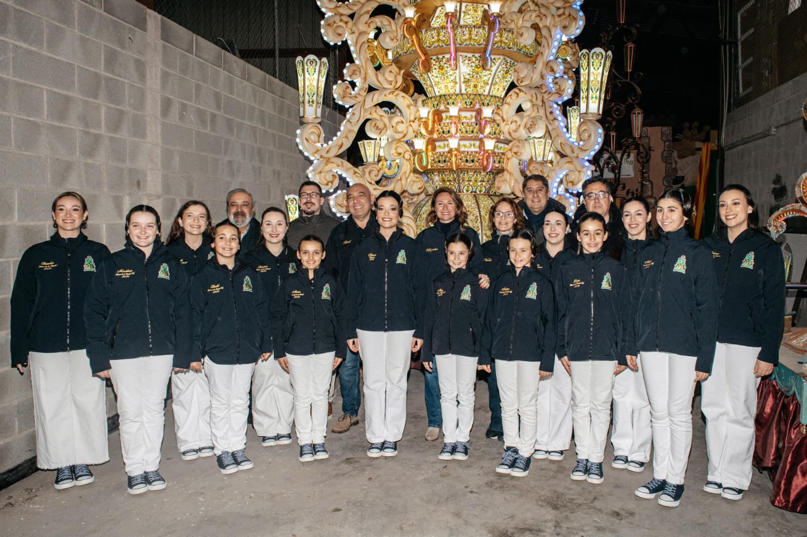 Carrasco visita el magatzem de Gaiates