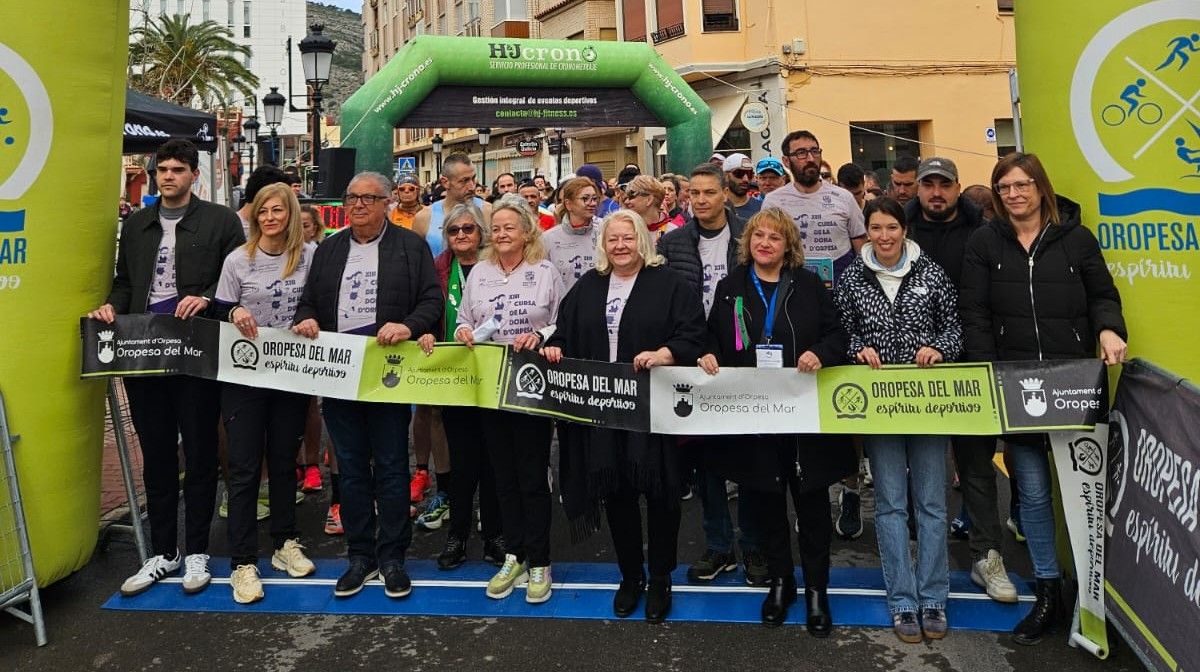 Sortida de la XIII Cursa de la Dona d’Orpesa Sortida de la XIII Cursa de la Dona d’Orpesa
