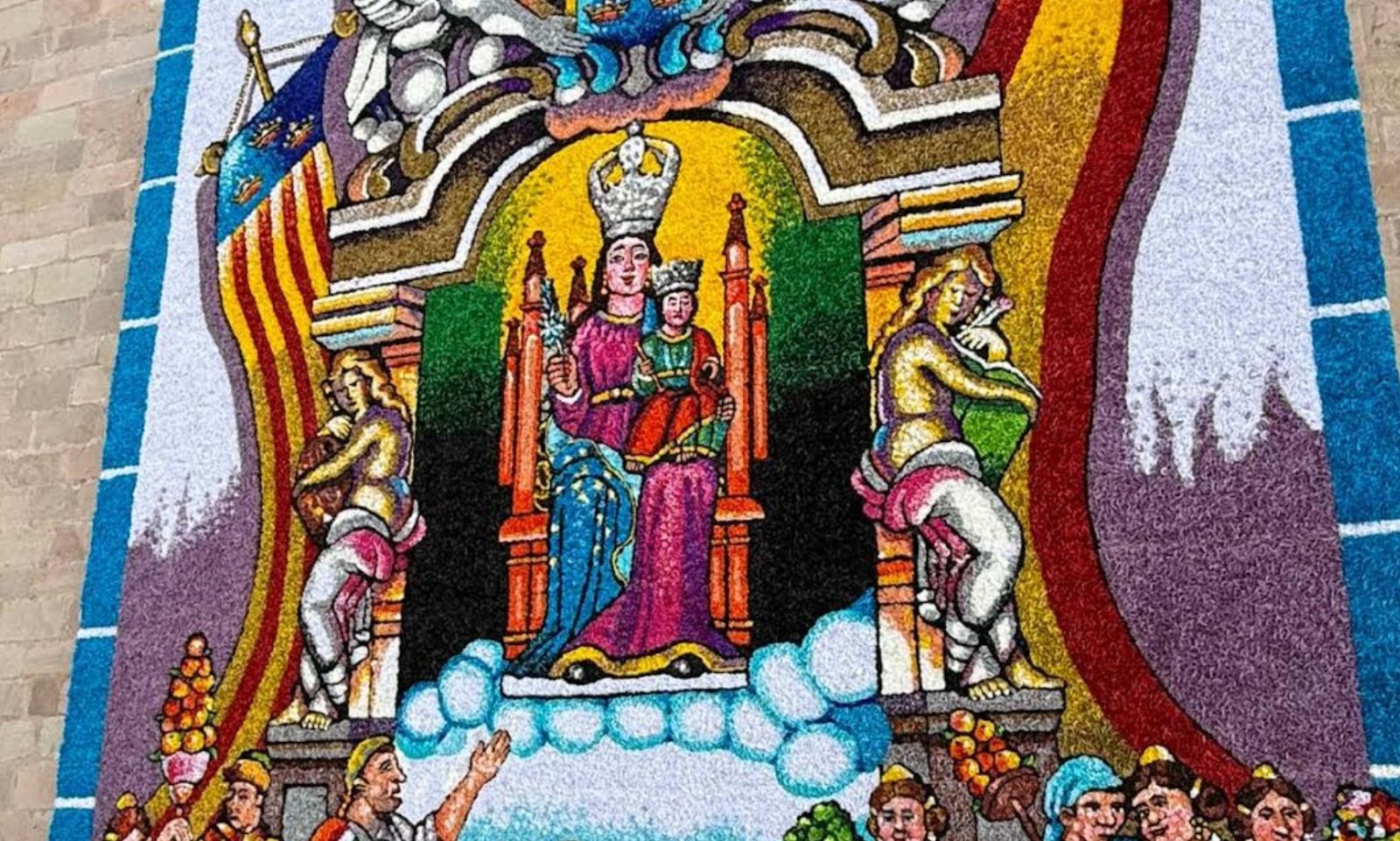 Nou tapís de les falles de Borriana Nou tapís de les falles de Borriana