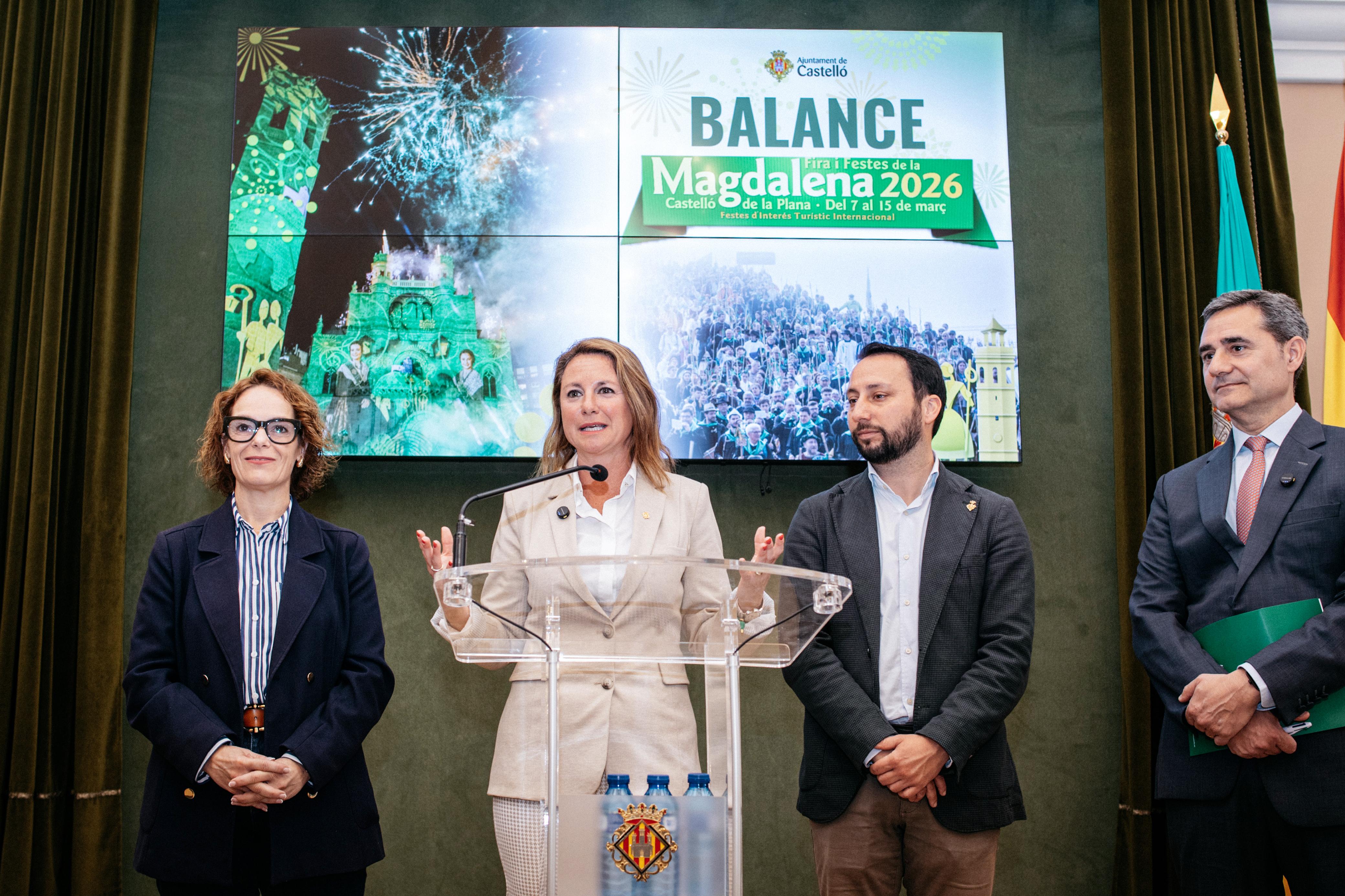 Begoña Carrasco realitza el balanç de la Magdalena 2026 Begoña Carrasco realitza el balanç de la Magdalena 2026