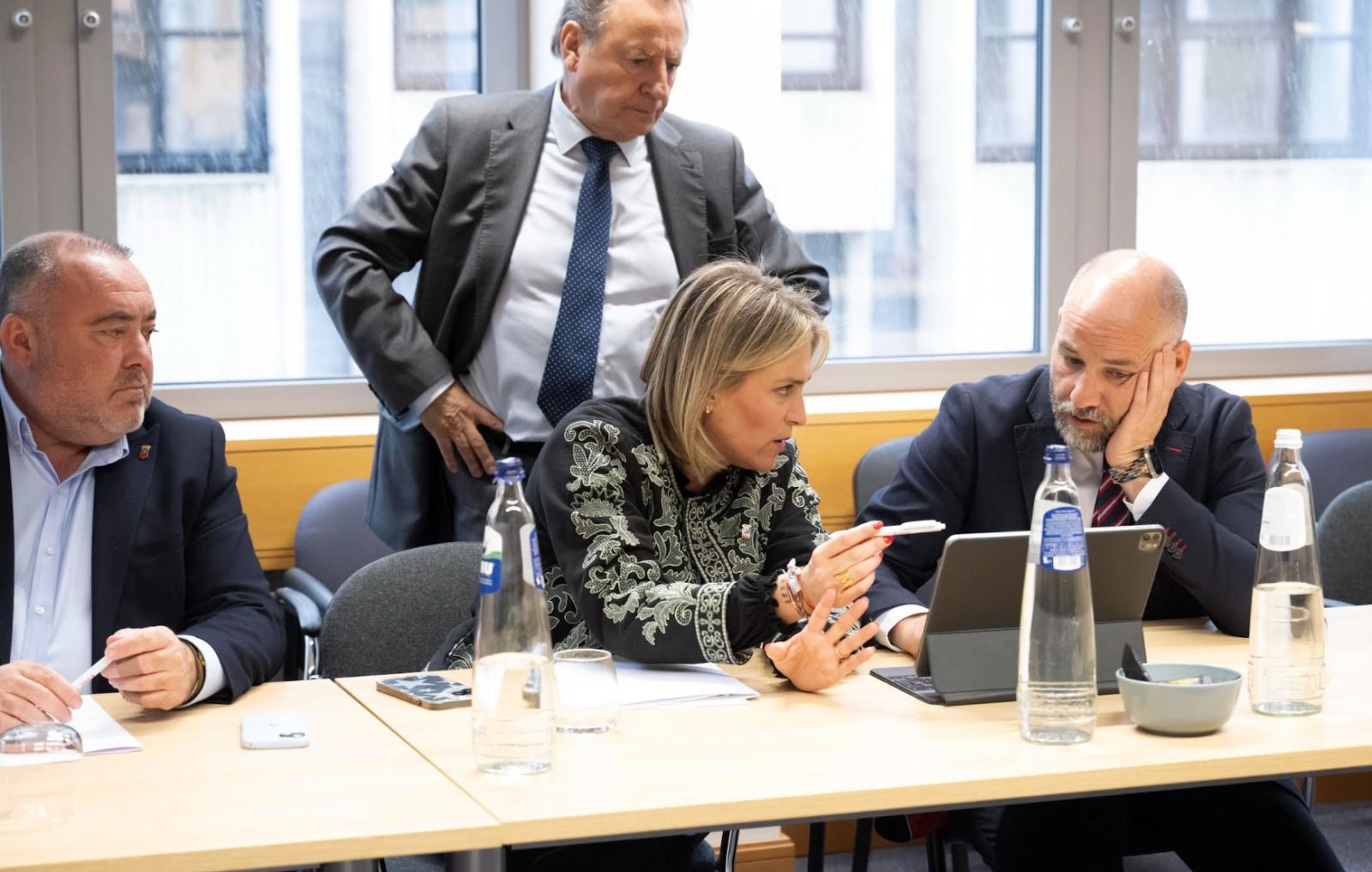 Barrachina acudix a Brussel·les en defensa del sector ceràmic Barrachina acudix a Brussel·les en defensa del sector ceràmic