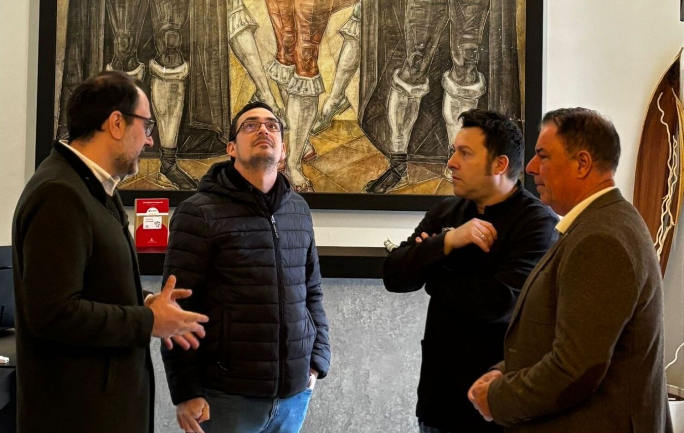 Visita a las obres de Cardenal Ram 