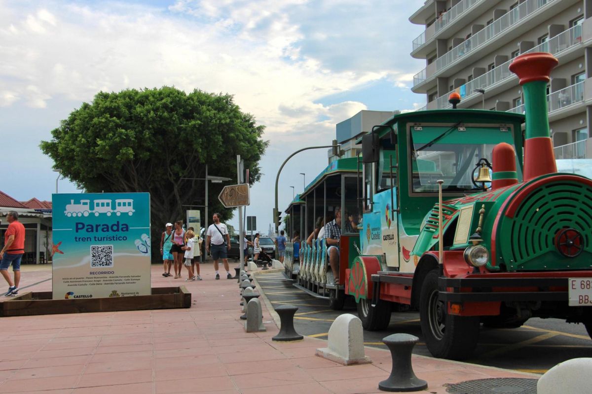 Tren turístic a Escala a Castelló 2026