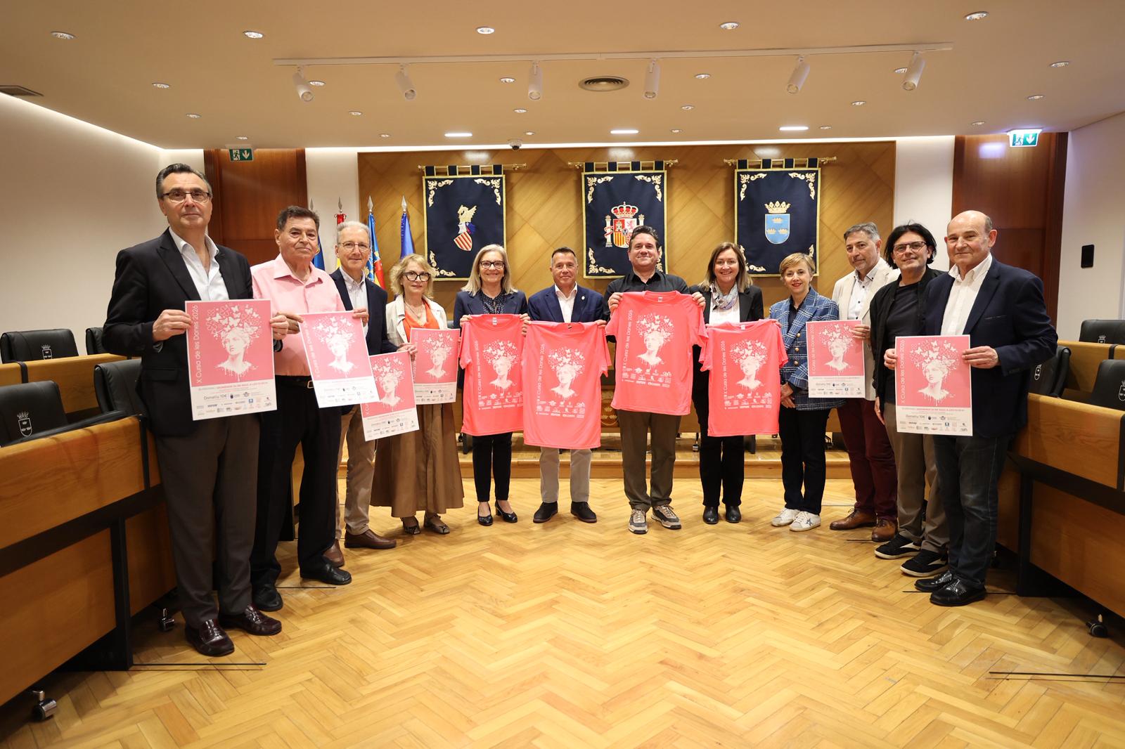Presentació de la X Cursa de les Dones a Burriana