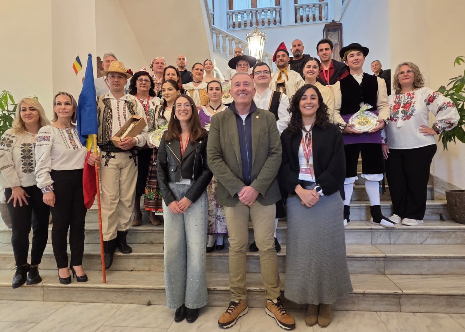 El regidor de Cultura en funcions, Vicent Sales, a l'Ajuntament de Castelló
